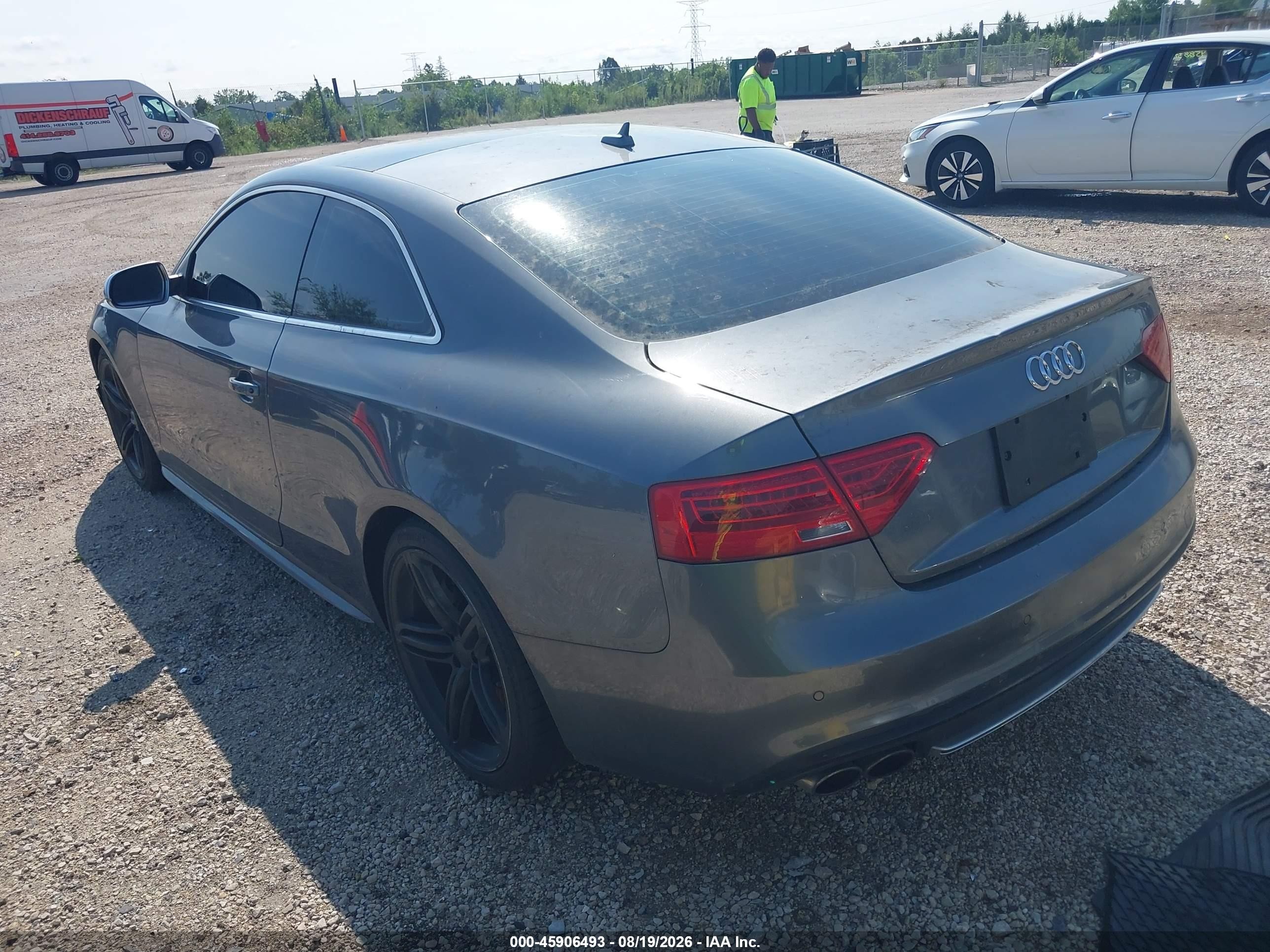 2013 Audi S5 3.0t Premium Plus Серый vin: WAUVGAFR2DA006957