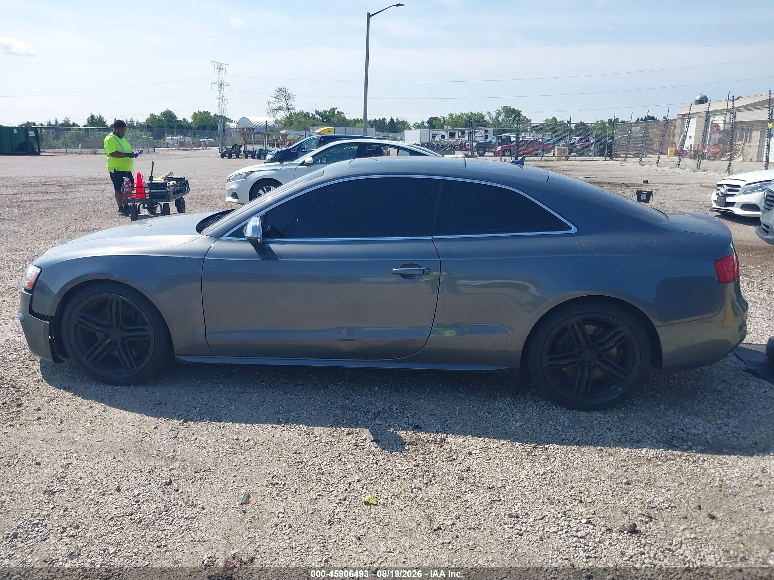 2013 Audi S5 3.0t Premium Plus Серый vin: WAUVGAFR2DA006957