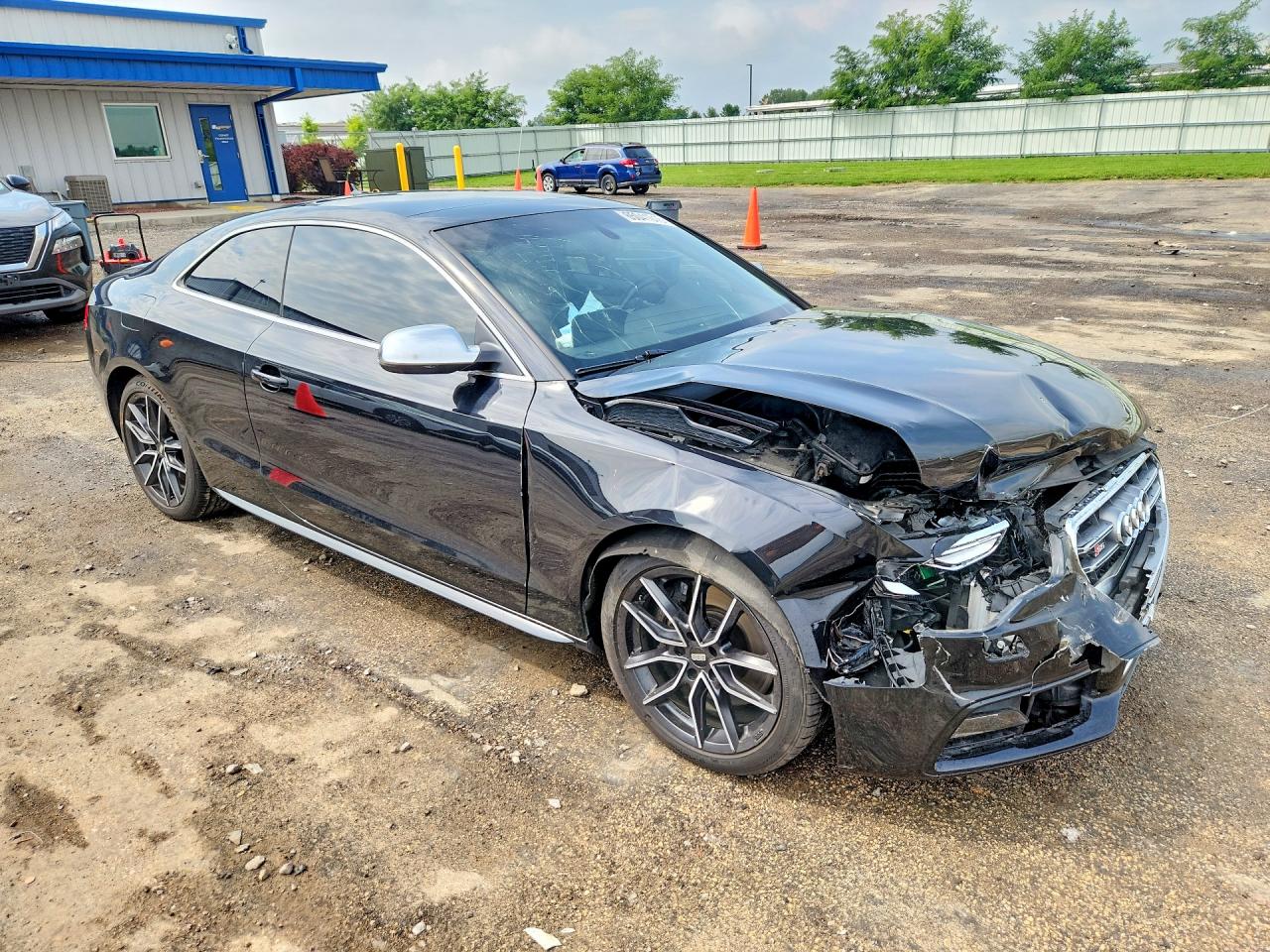 2013 Audi S5 Prestige Черный vin: WAUVGAFR5DA006242