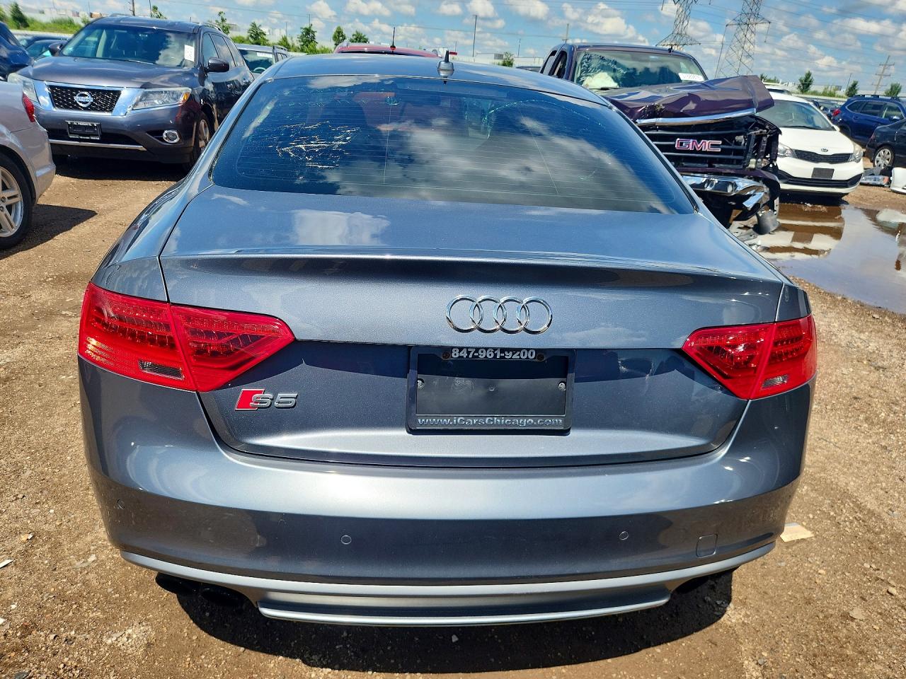 2013 Audi S5 Prestige Gray vin: WAUVGAFR7DA003620