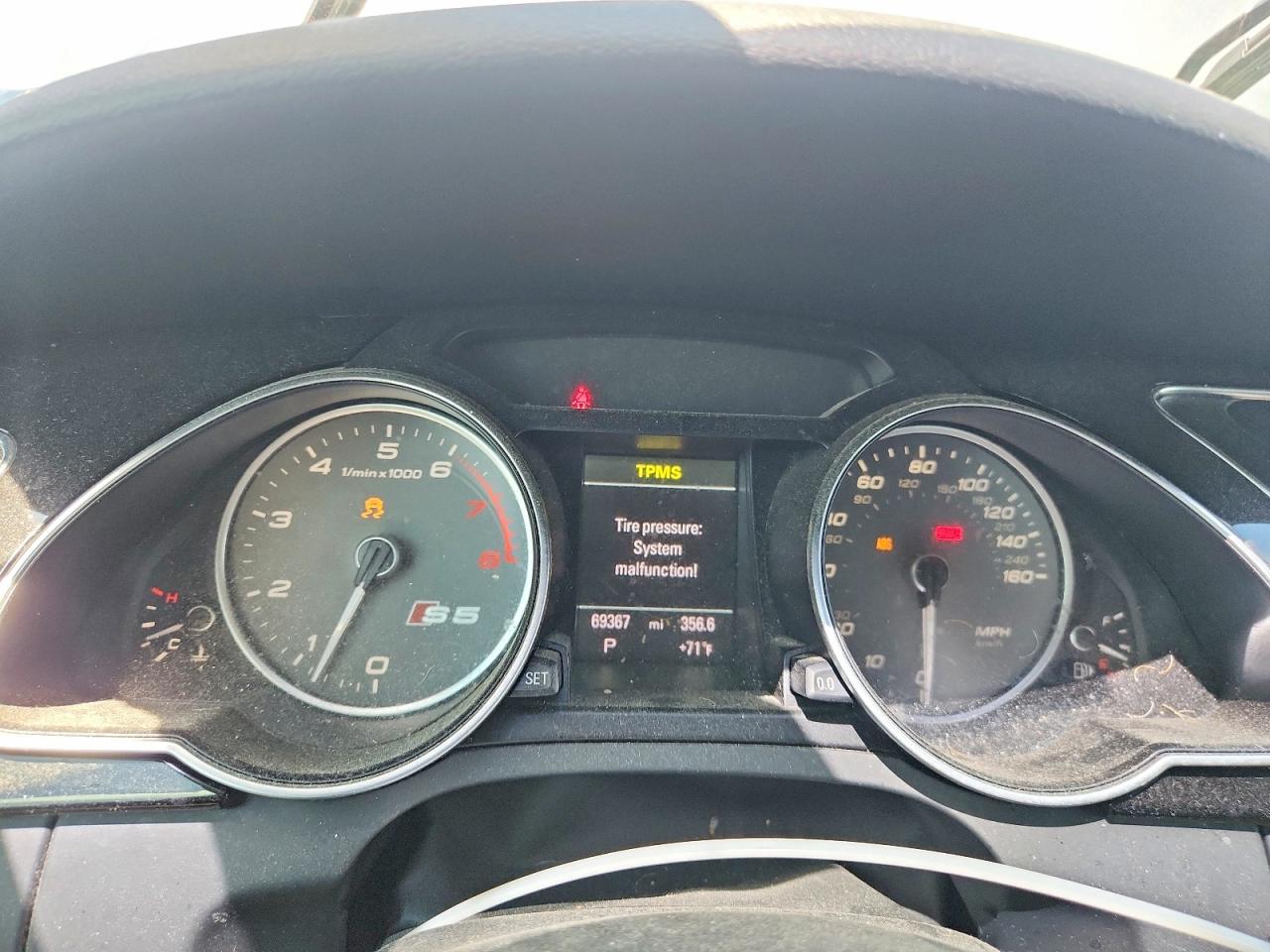 2013 Audi S5 Prestige Gray vin: WAUVGAFR7DA003620
