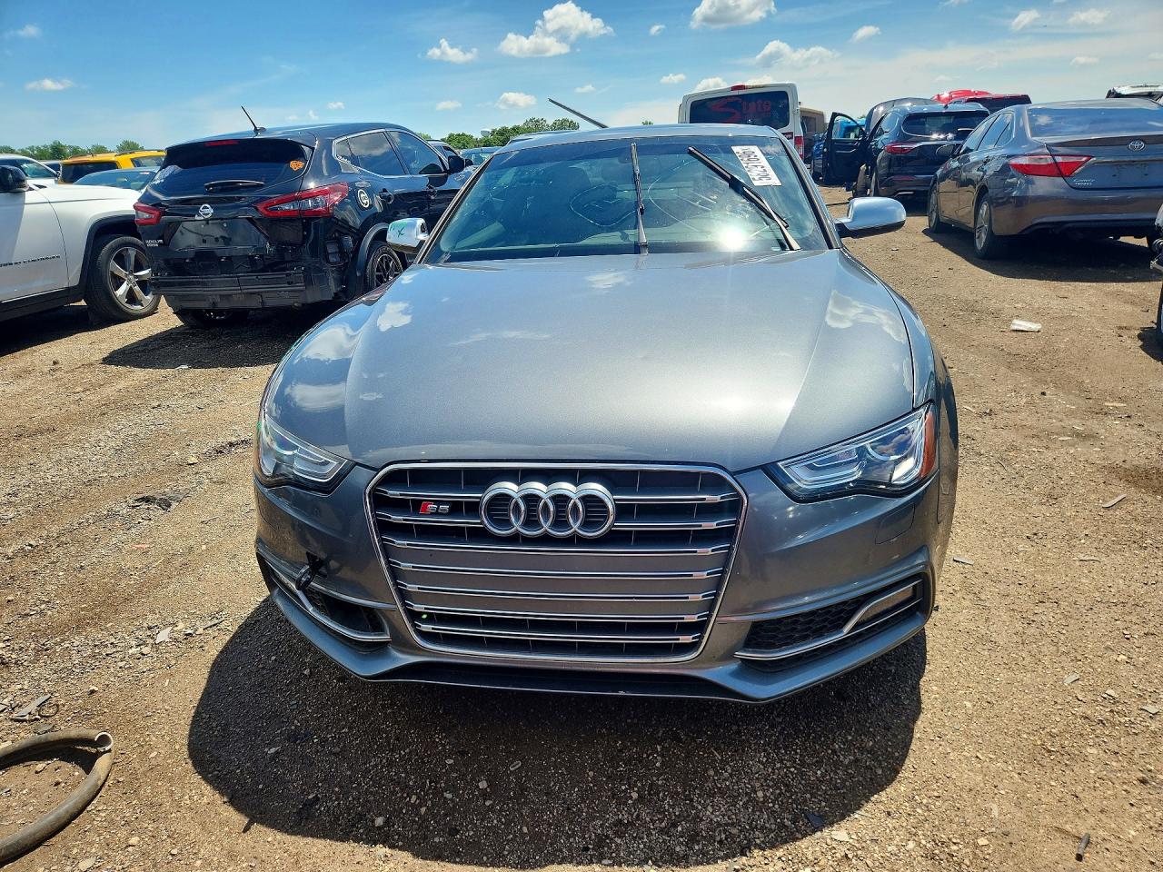 2013 Audi S5 Prestige Gray vin: WAUVGAFR7DA003620