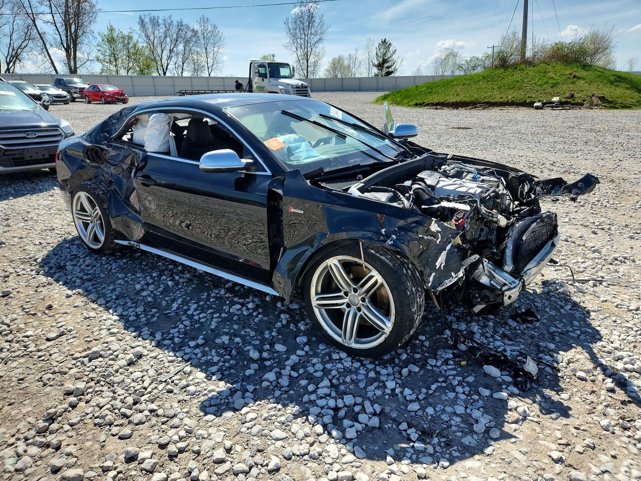 2013 Audi S5 Prestige Black vin: WAUVGAFR7DA013385