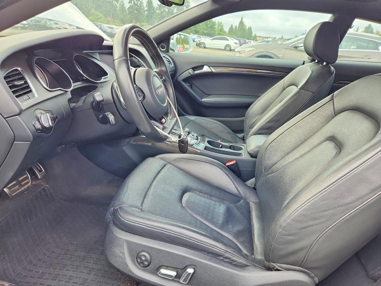 2014 Audi S5 Prestige White vin: WAUVGAFR8EA047501
