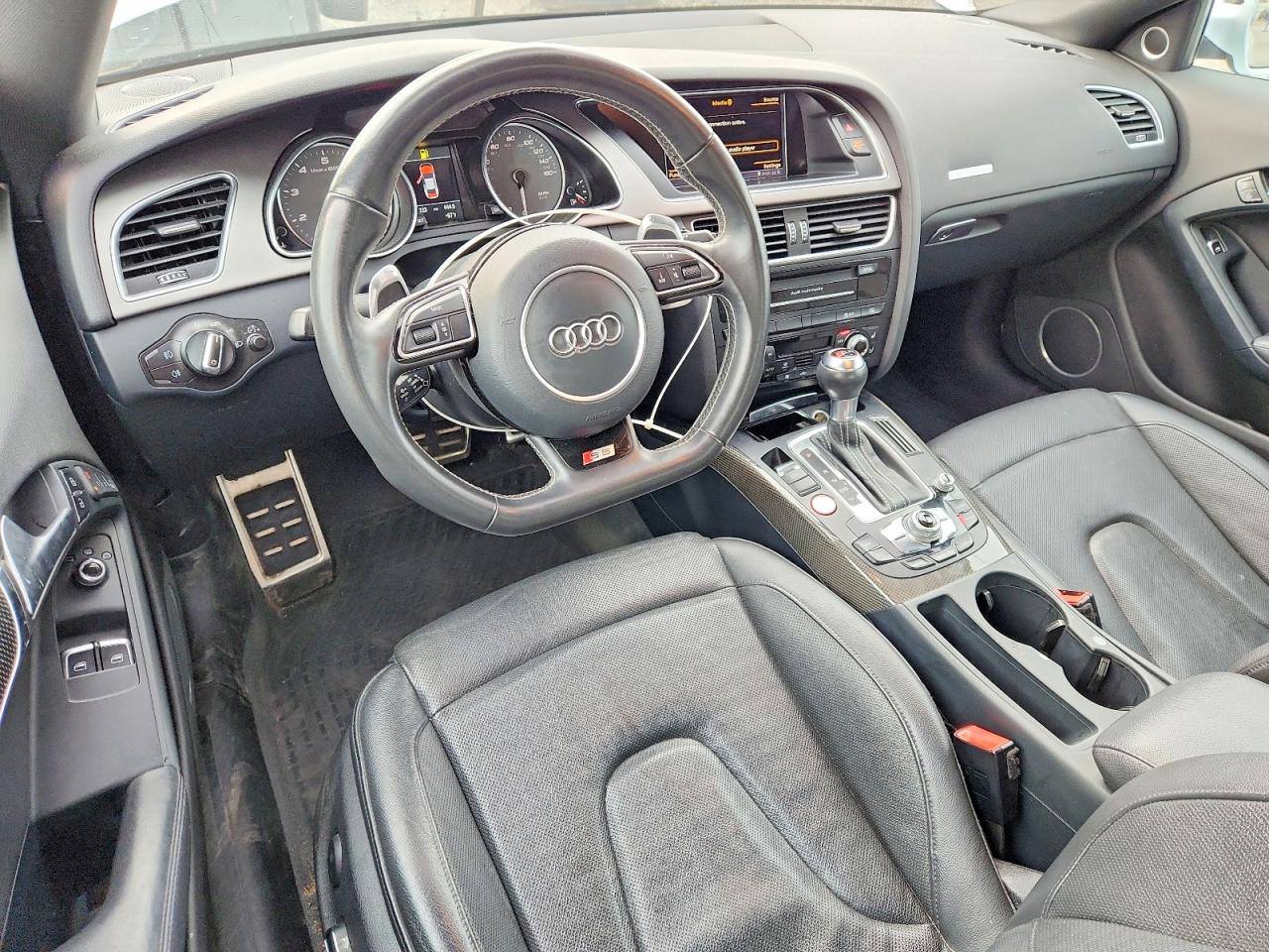 2014 Audi S5 Prestige White vin: WAUVGAFR8EA047501