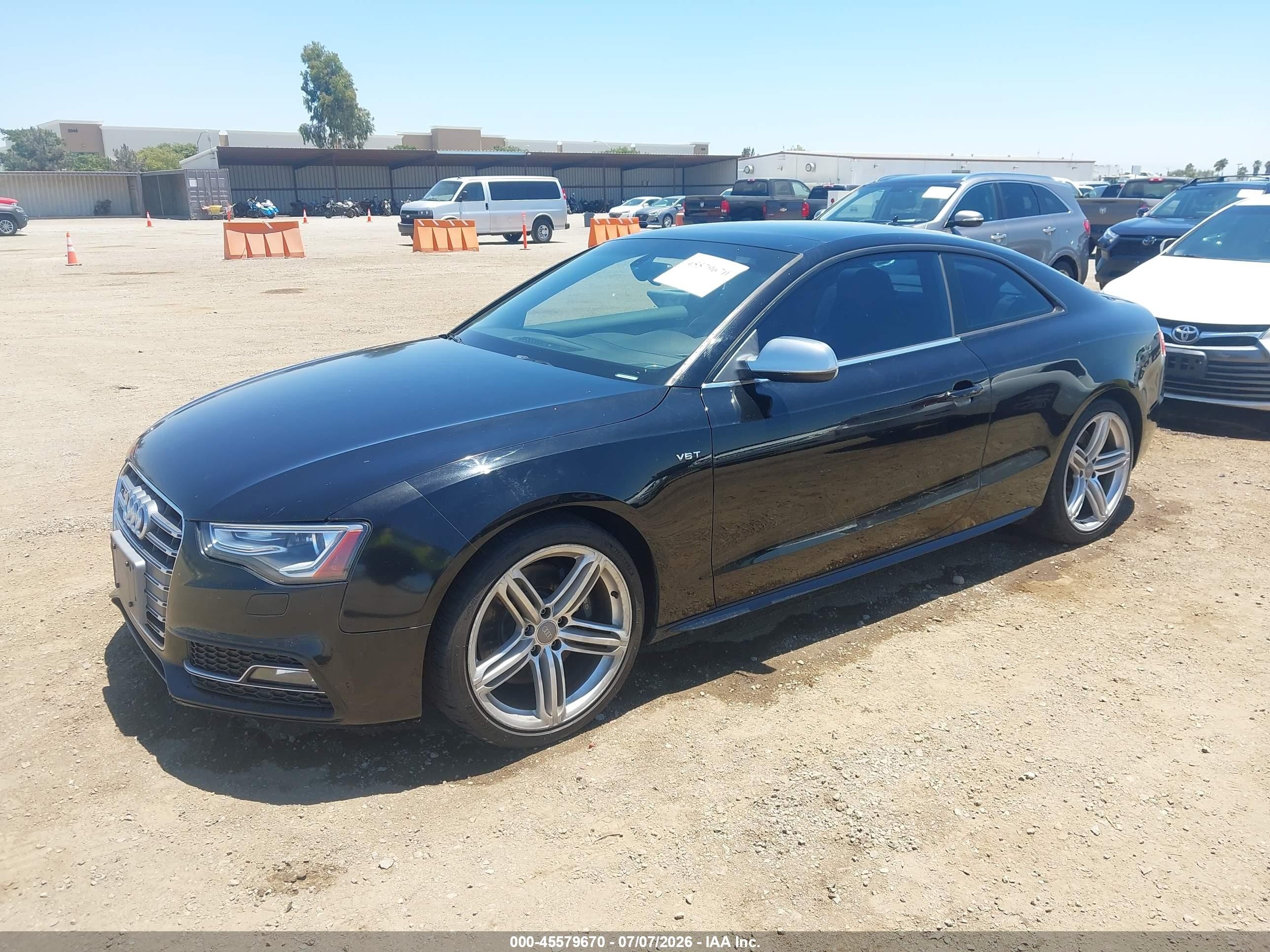 2013 Audi S5 3.0t Premium Plus Black vin: WAUVGAFRXDA000937