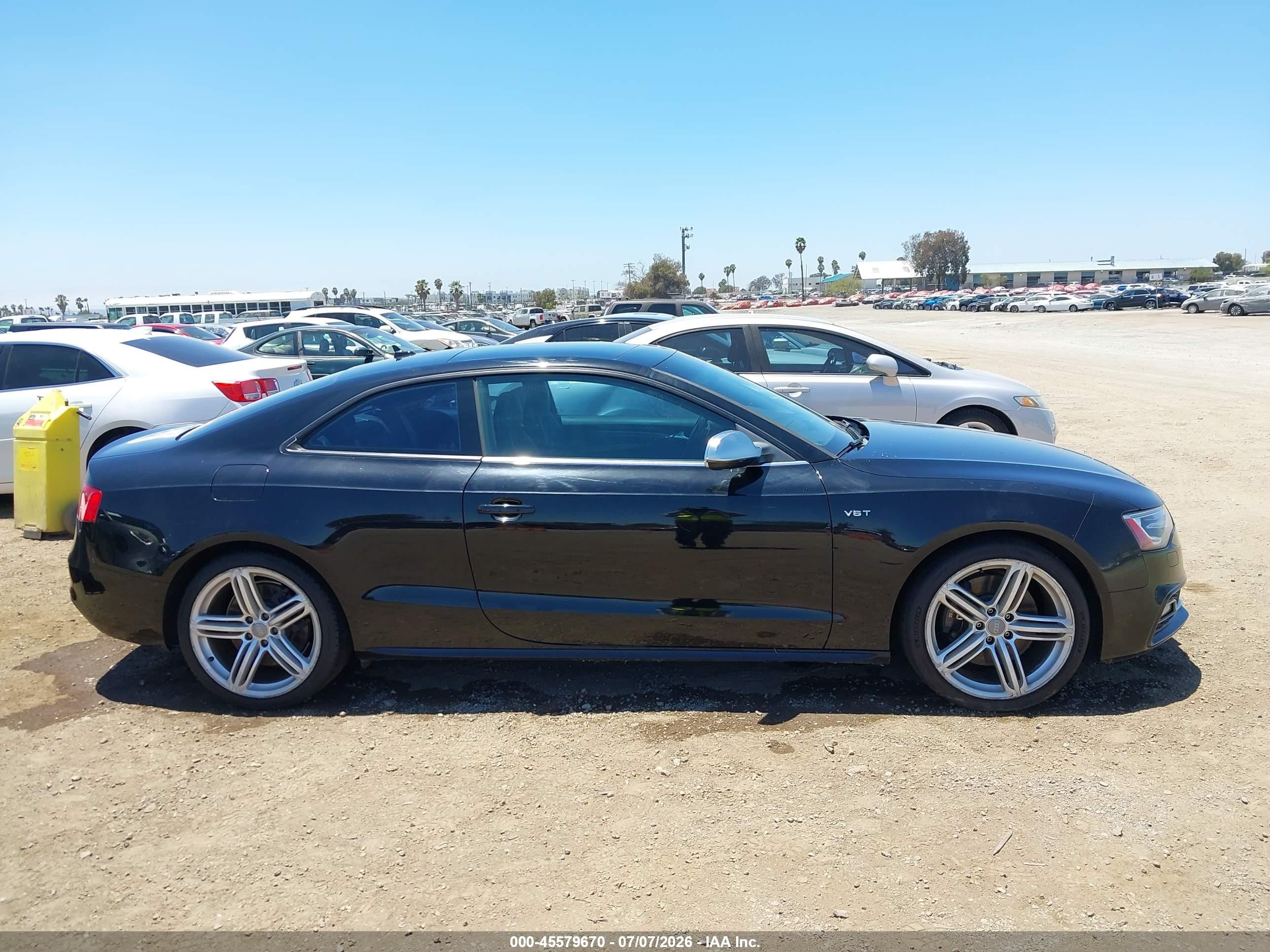 2013 Audi S5 3.0t Premium Plus Black vin: WAUVGAFRXDA000937