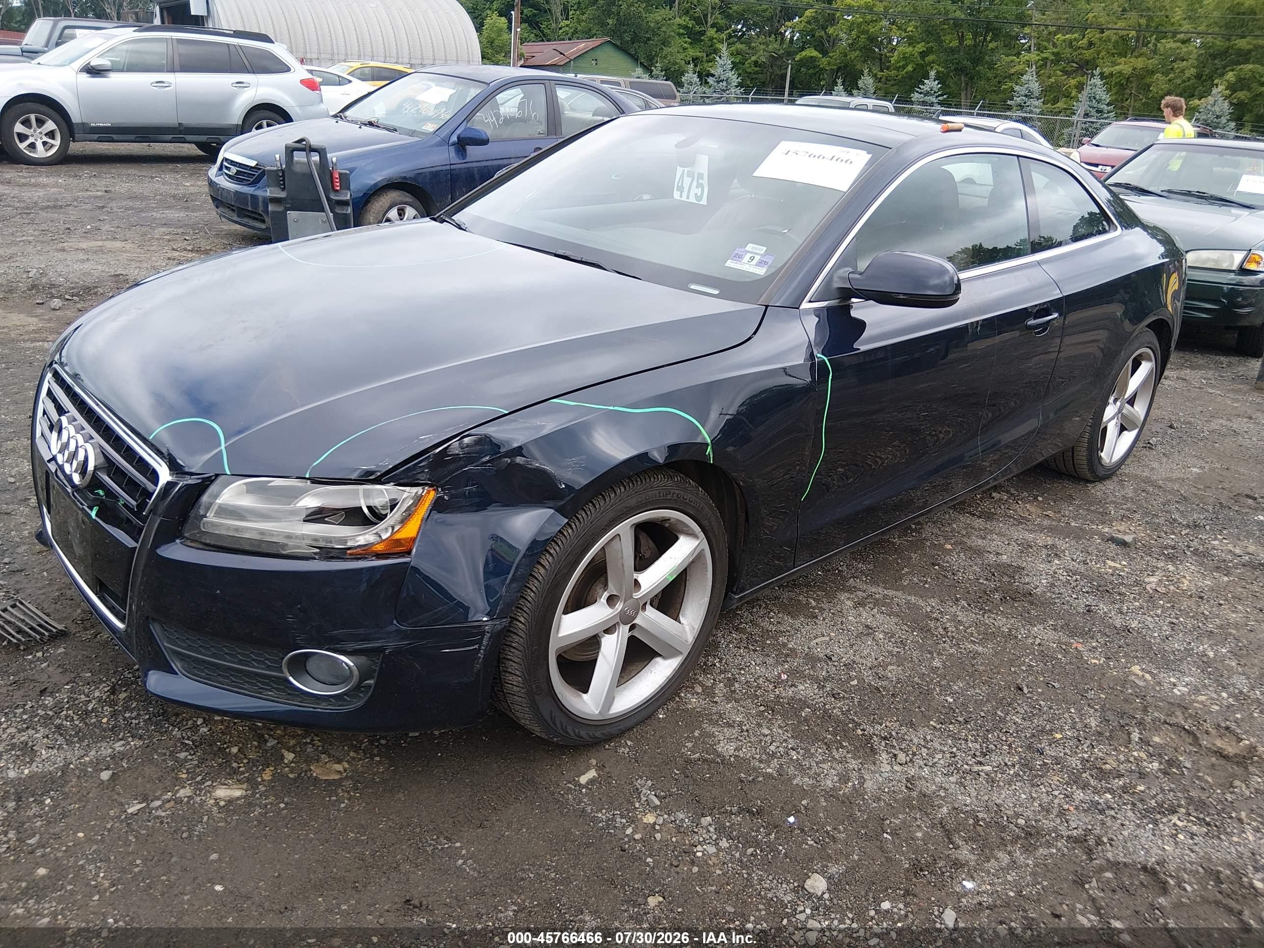 2010 Audi A5 3.2 Premium Plus Black vin: WAUVKAFR4AA031255