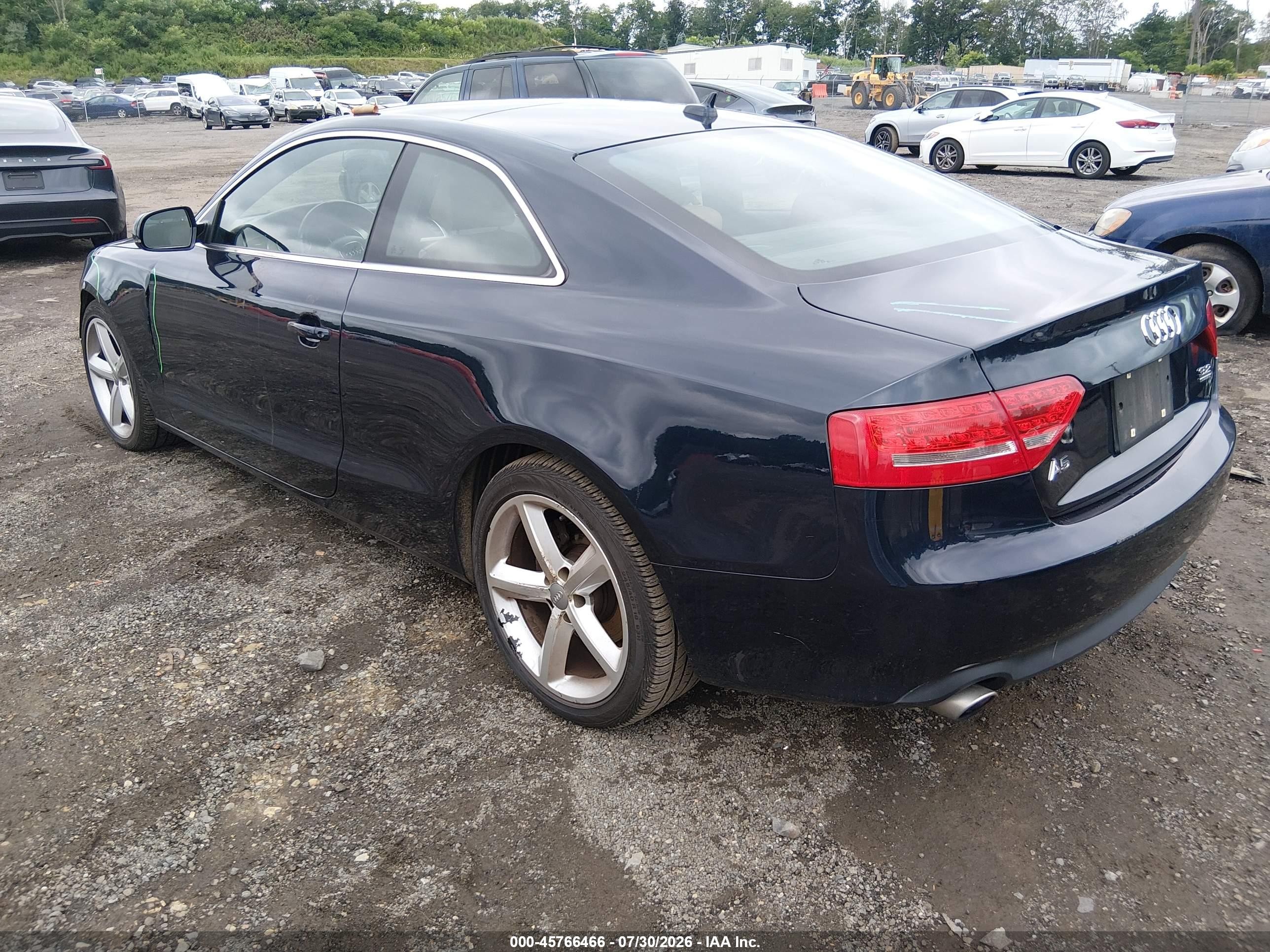 2010 Audi A5 3.2 Premium Plus Black vin: WAUVKAFR4AA031255