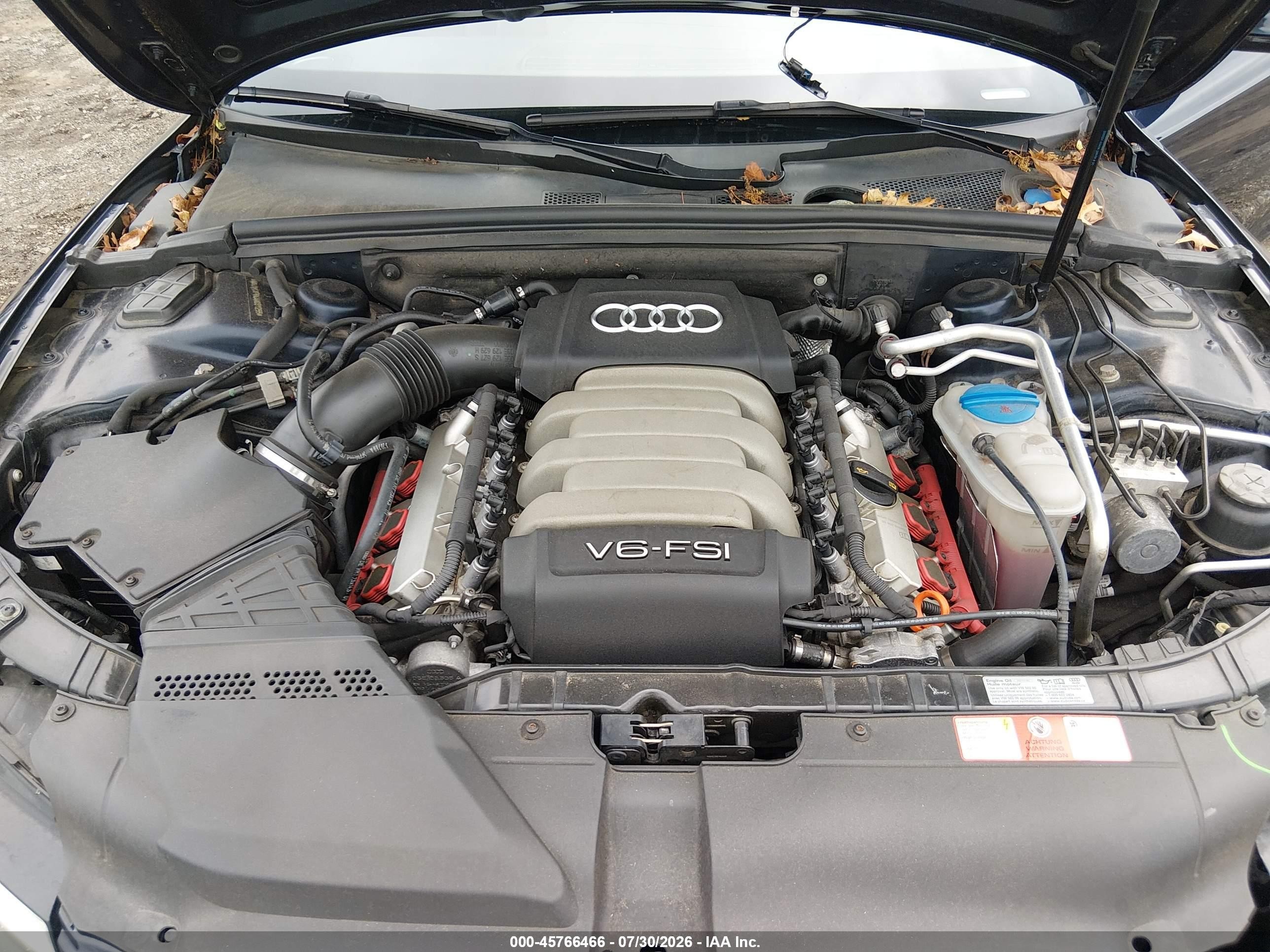 2010 Audi A5 3.2 Premium Plus Black vin: WAUVKAFR4AA031255