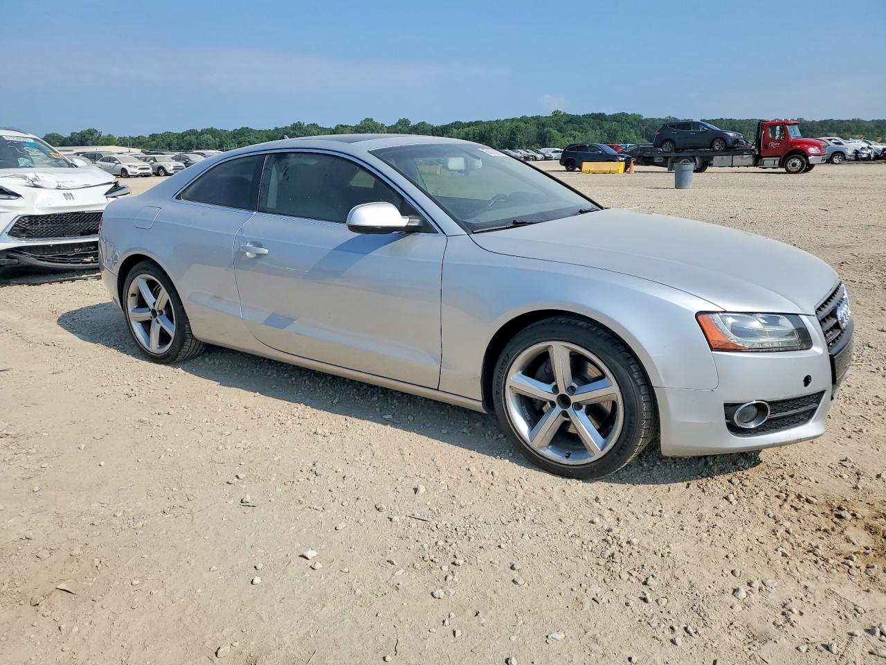 2010 Audi A5 Prestige Silver vin: WAUVKAFR7AA006155
