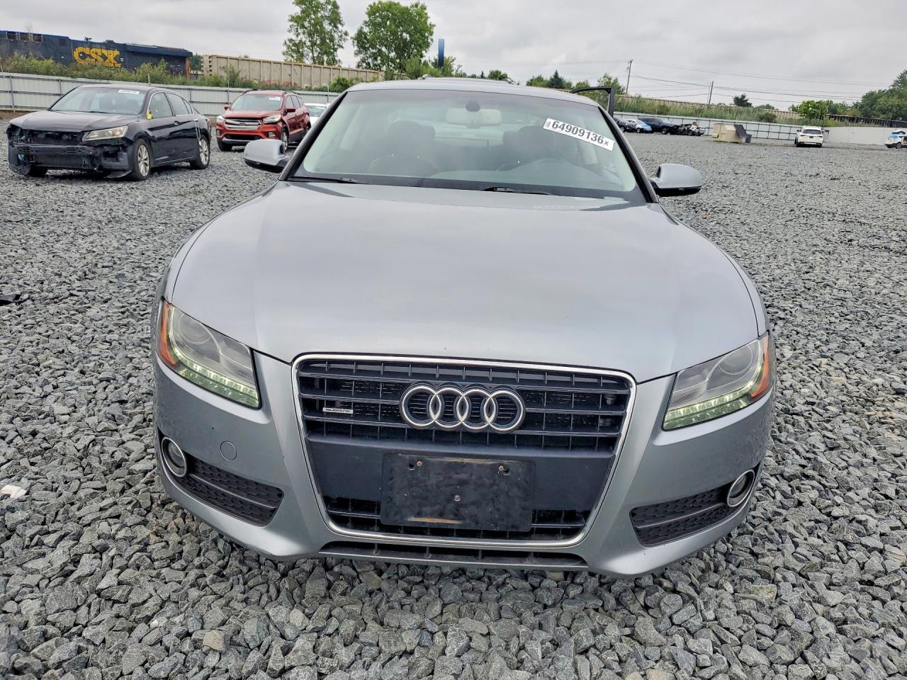2010 Audi A5 Prestige Silver vin: WAUVKAFR8AA009517