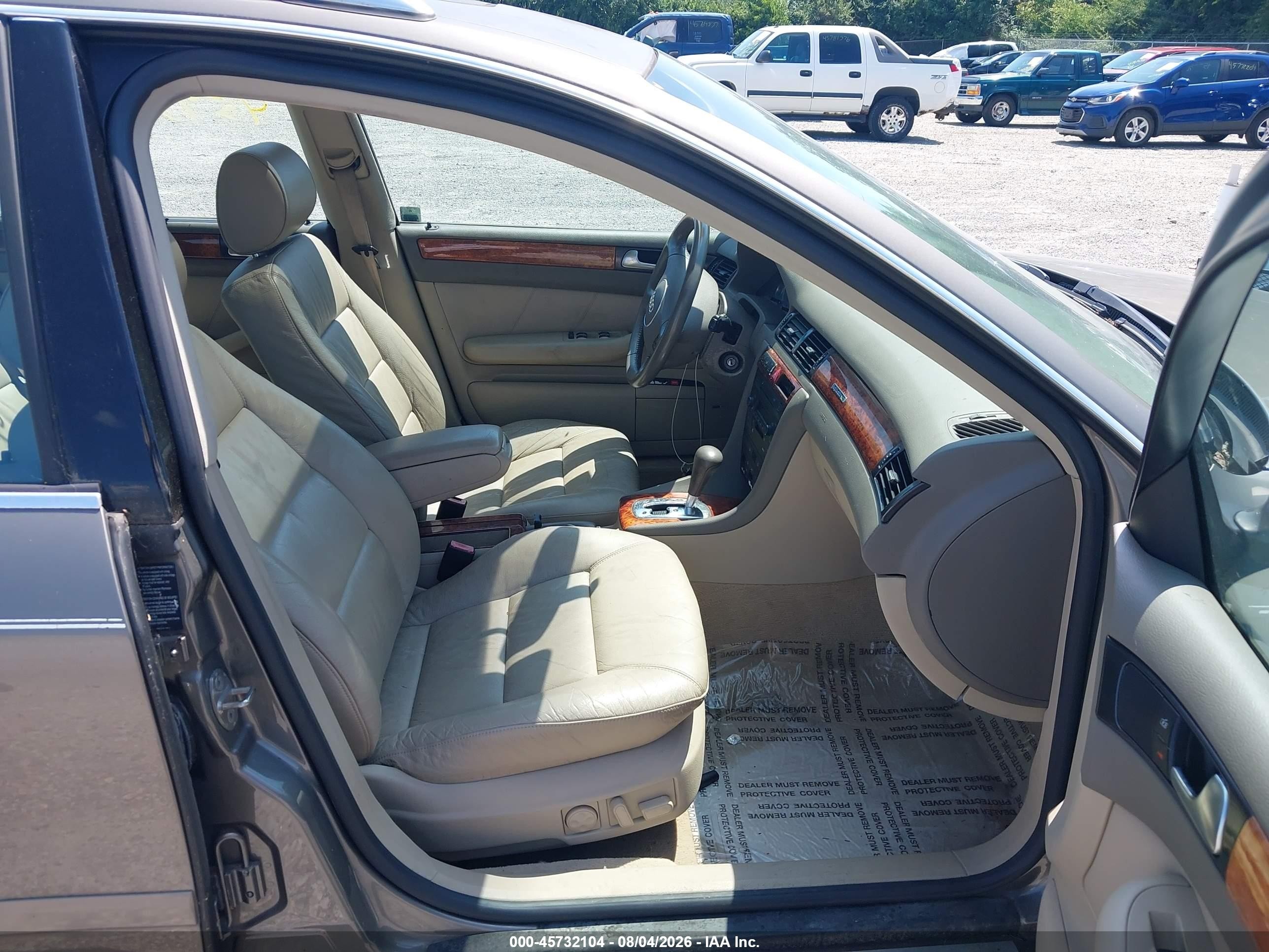 2002 Audi A6 Avant Gray vin: WAUVT54B02N028339