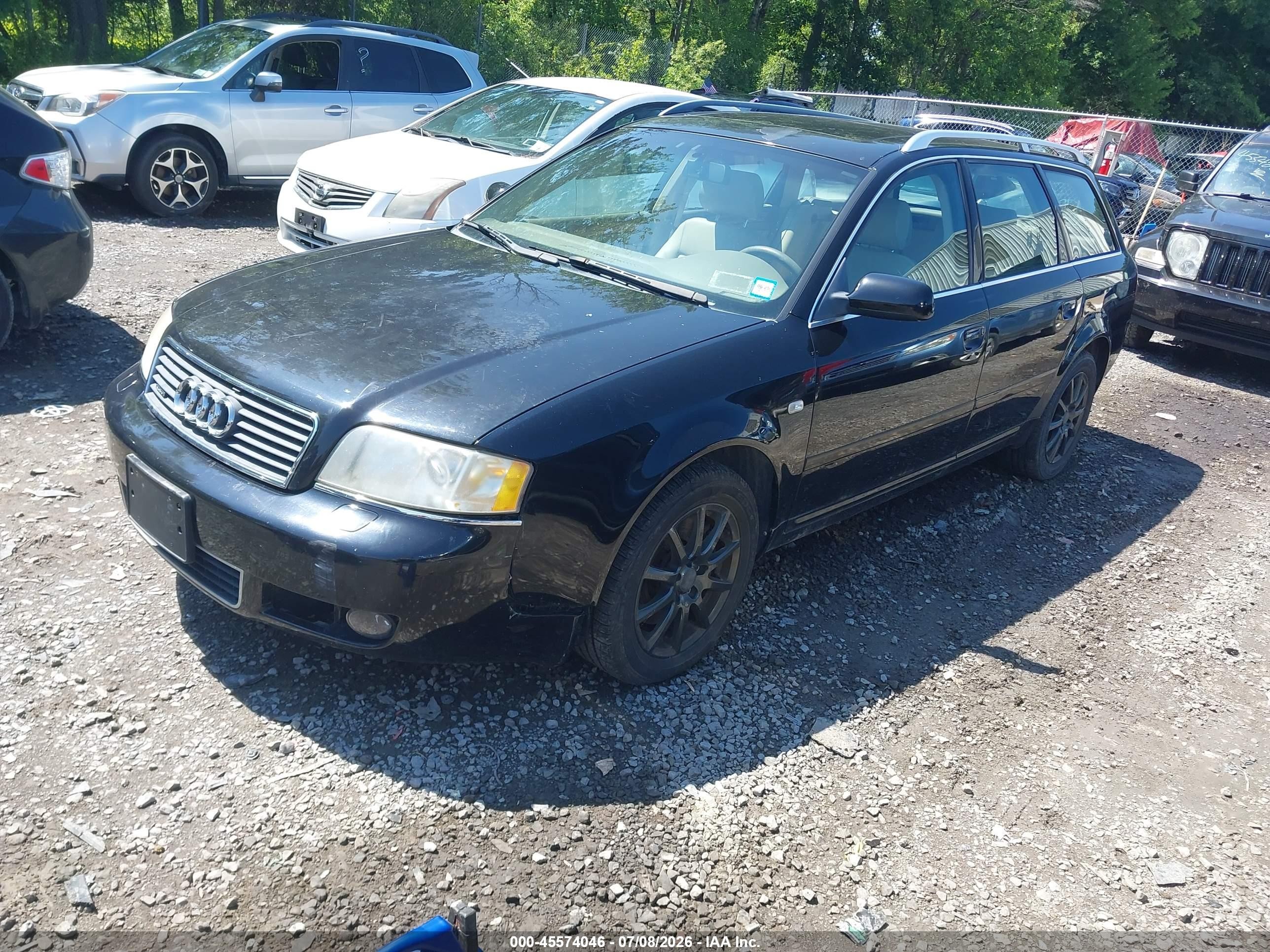 2004 Audi A6 Avant Black vin: WAUVT64B34N104158
