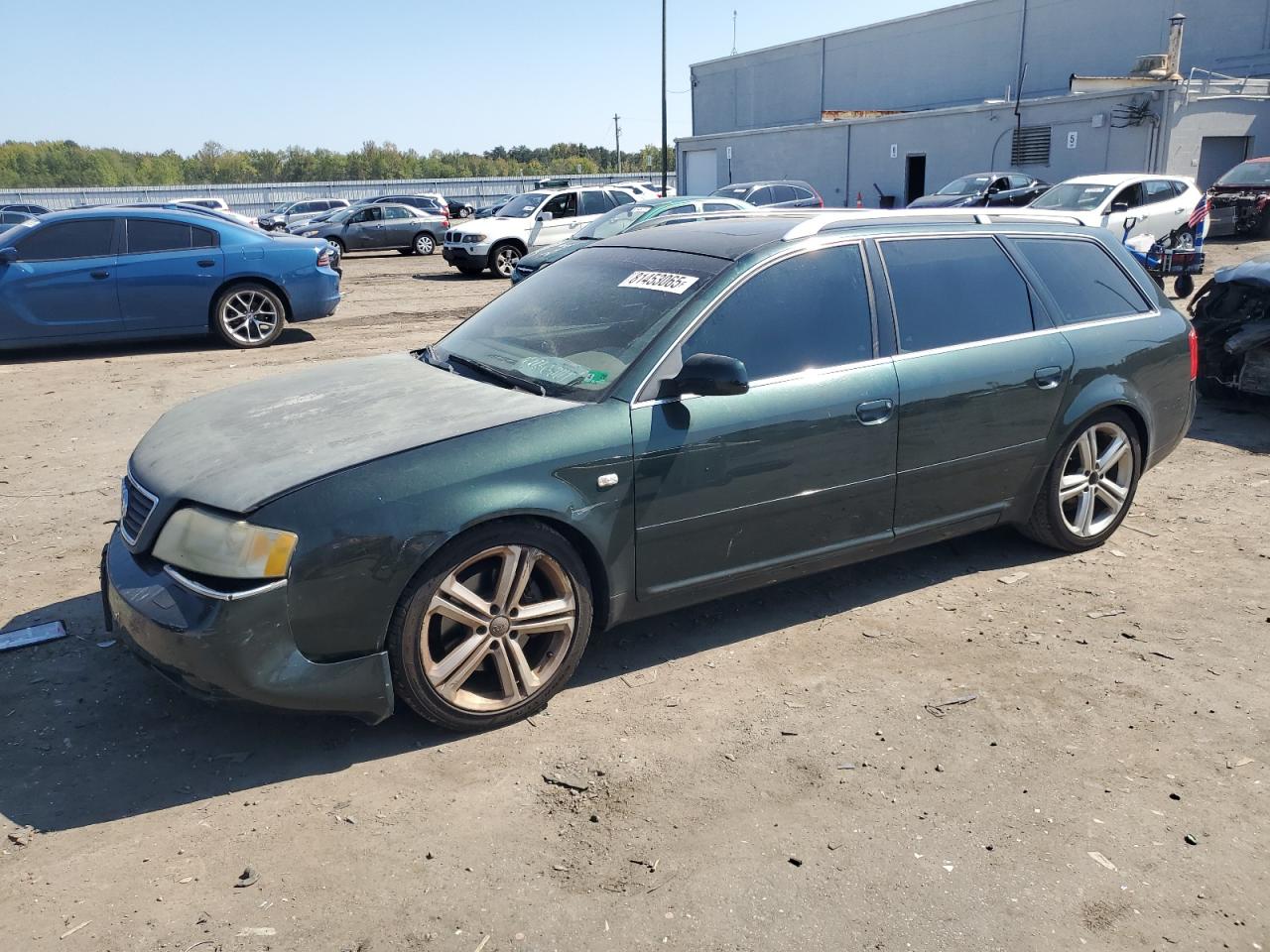2002 Audi A6 3.0 Avant Quattro Green vin: WAUVT64B82N130543