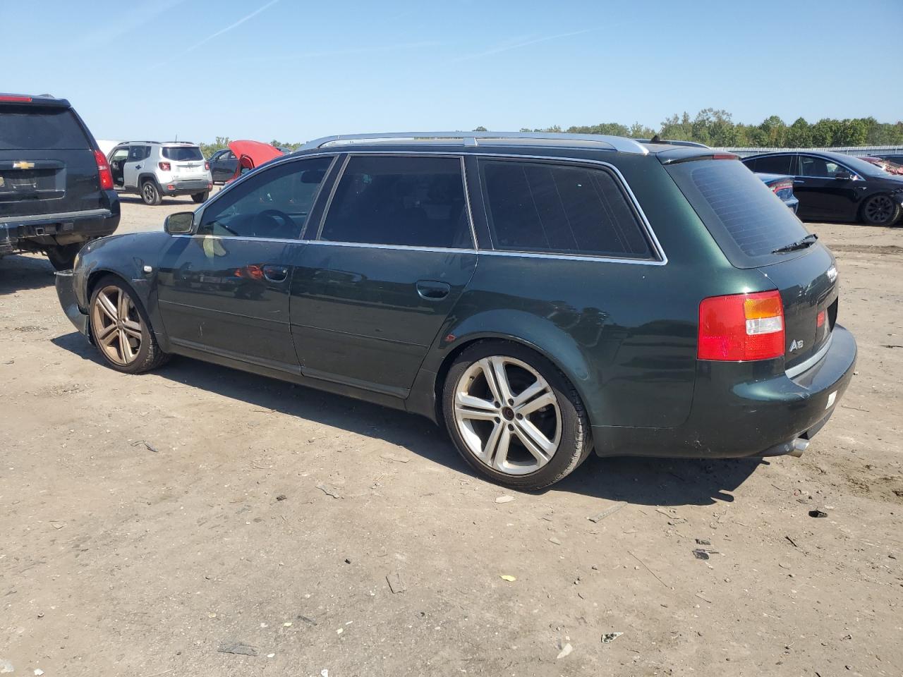 2002 Audi A6 3.0 Avant Quattro Зеленый vin: WAUVT64B82N130543
