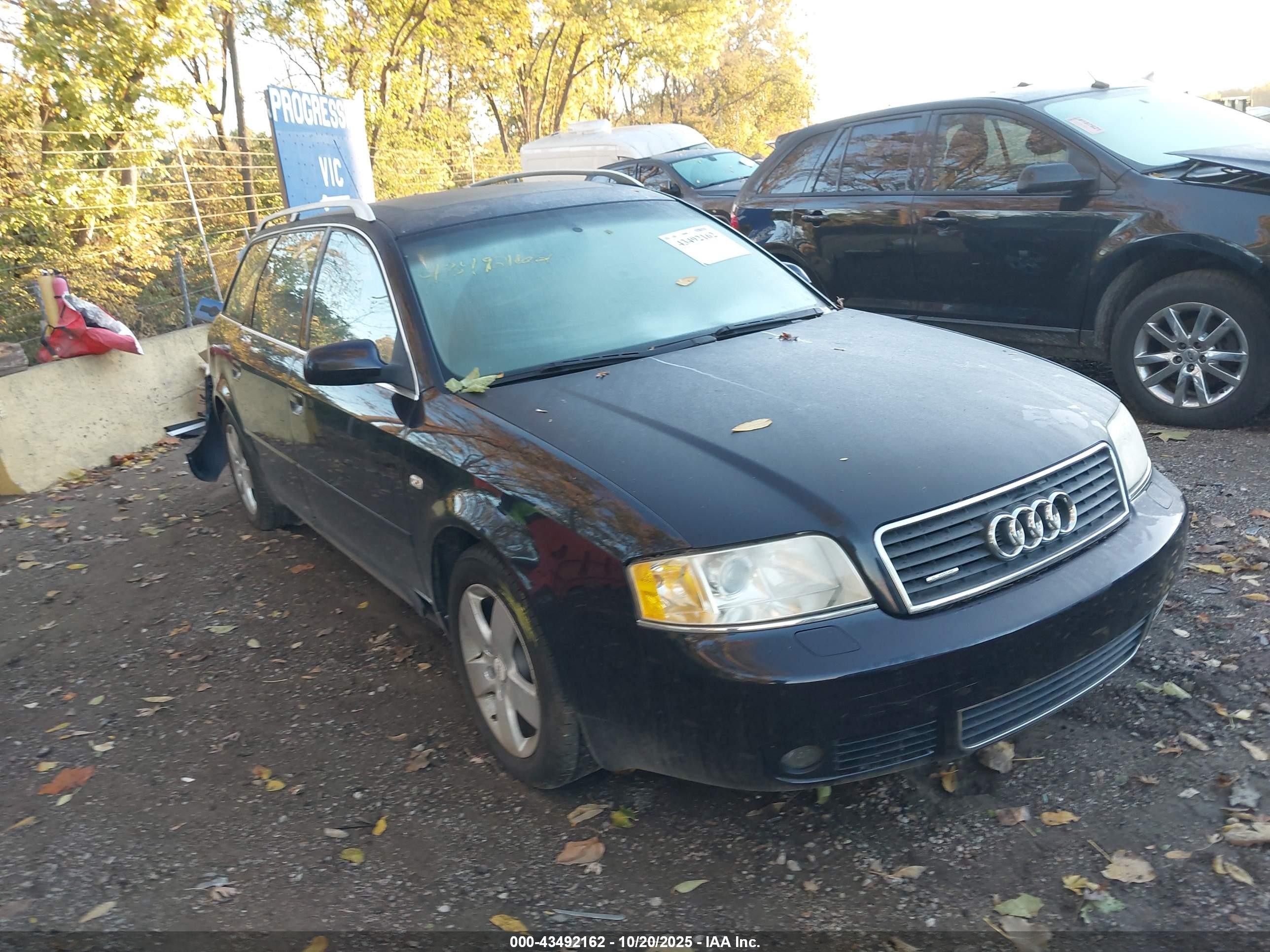 2002 Audi A6 Avant Dark Blue vin: WAUVT64B92N087024