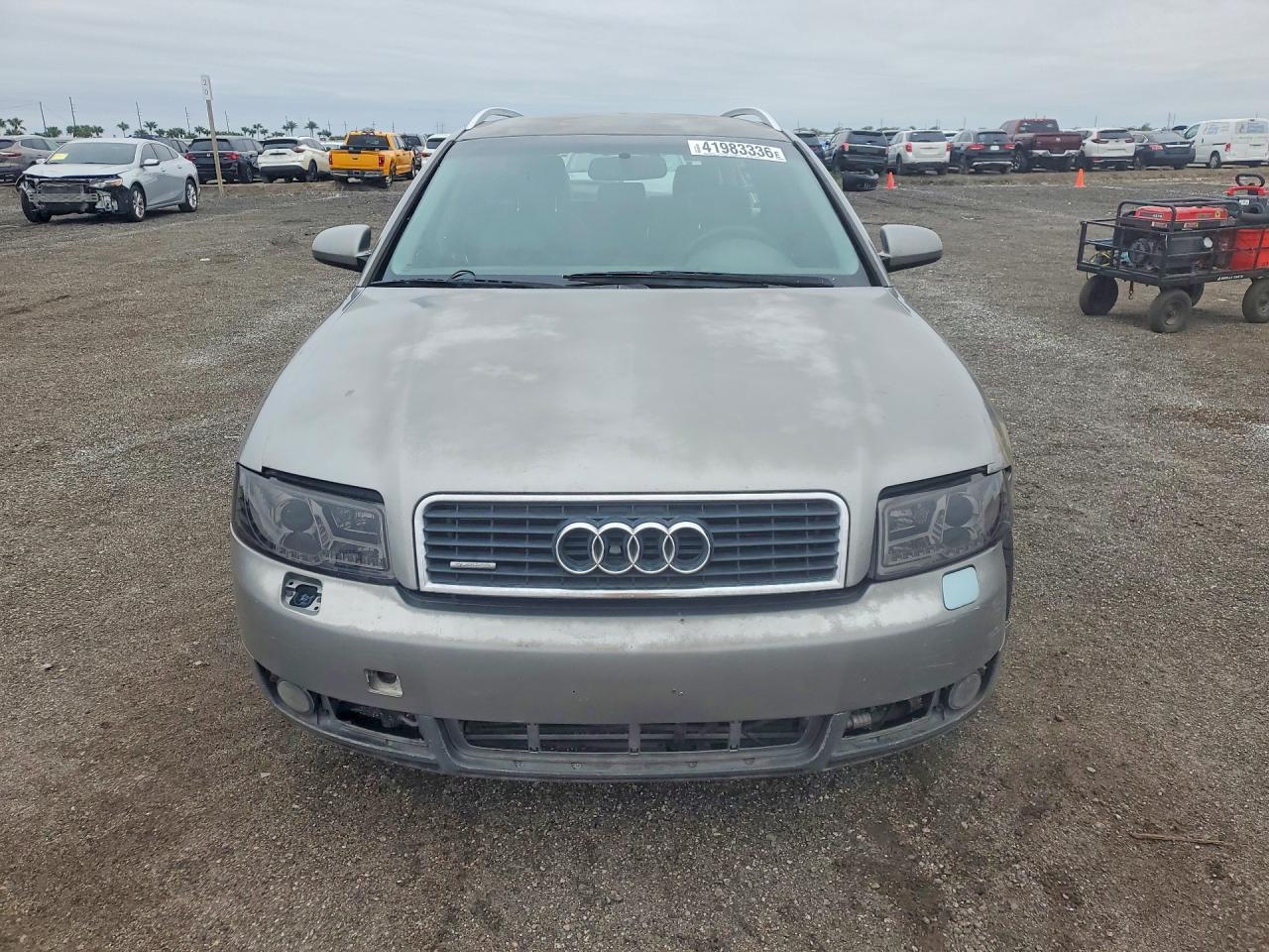 2003 Audi A4 3.0 Avant Quattro Серебряный vin: WAUVT68E83A176063