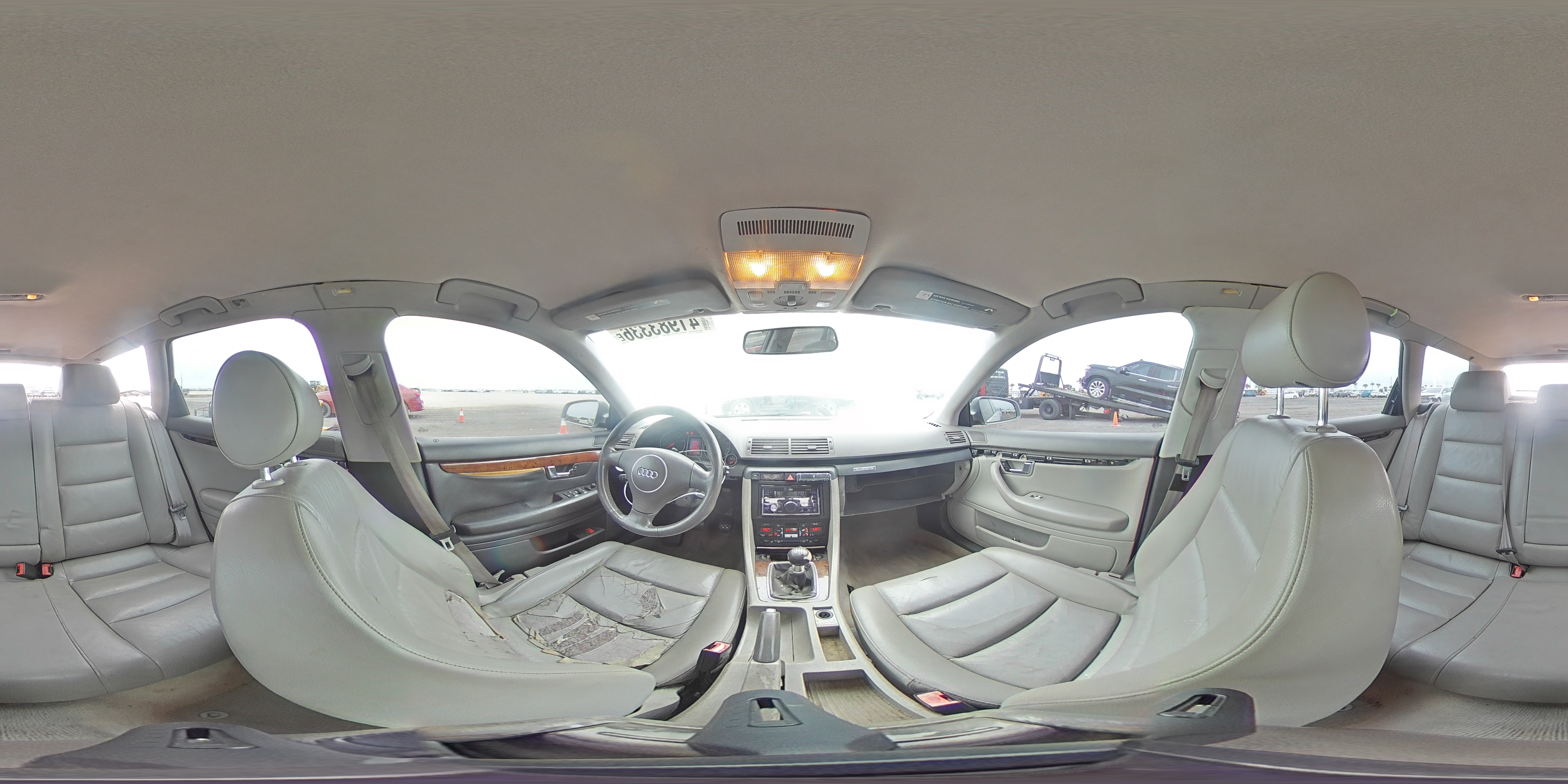 2003 Audi A4 3.0 Avant Quattro Серебряный vin: WAUVT68E83A176063
