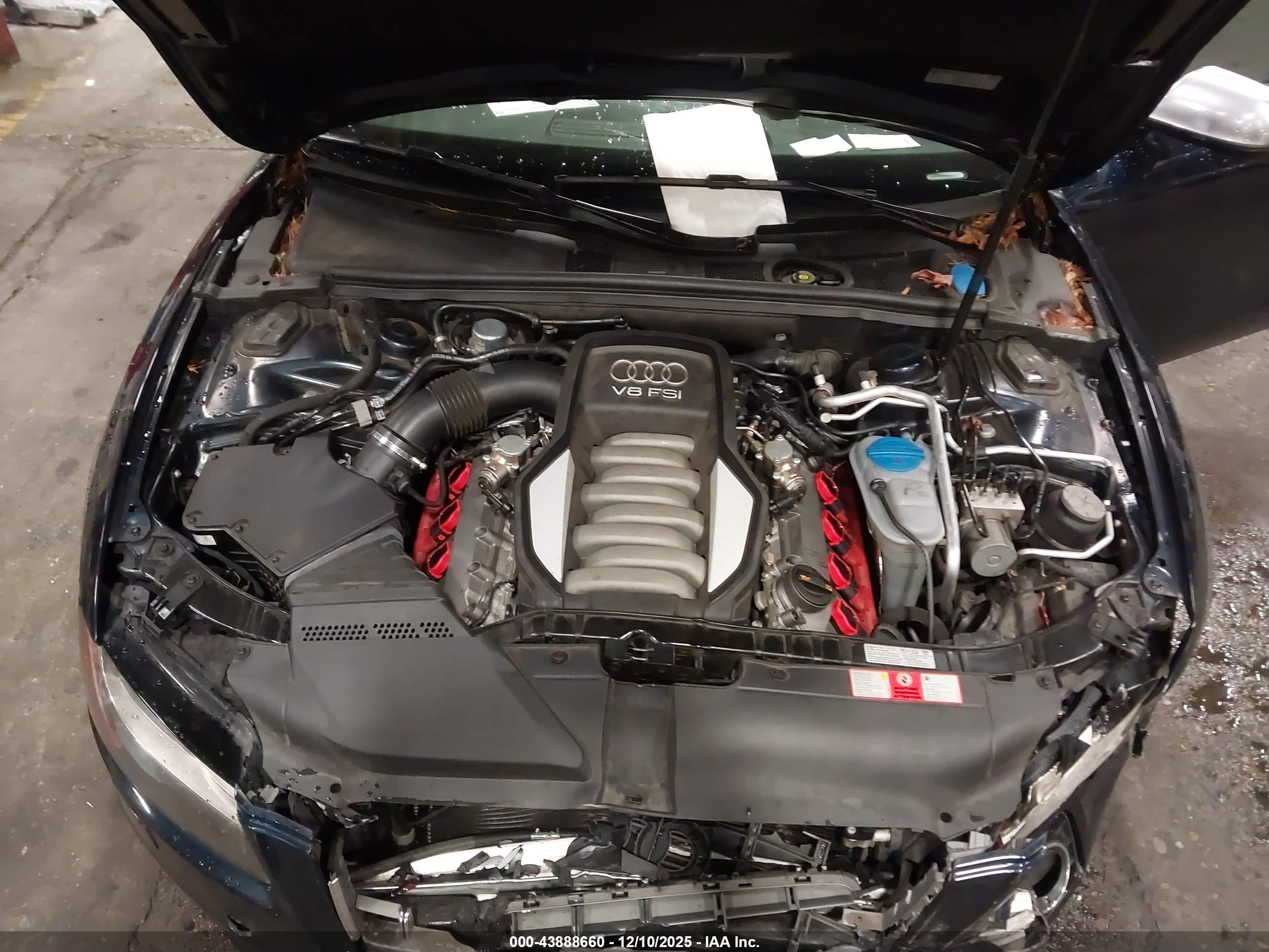 2010 Audi S5 4.2 Premium Plus Blue vin: WAUVVAFR0AA035620