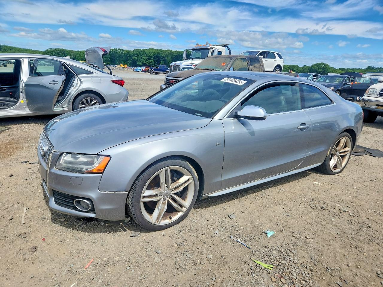 2010 Audi S5 Prestige Silver vin: WAUVVAFR1AA007700