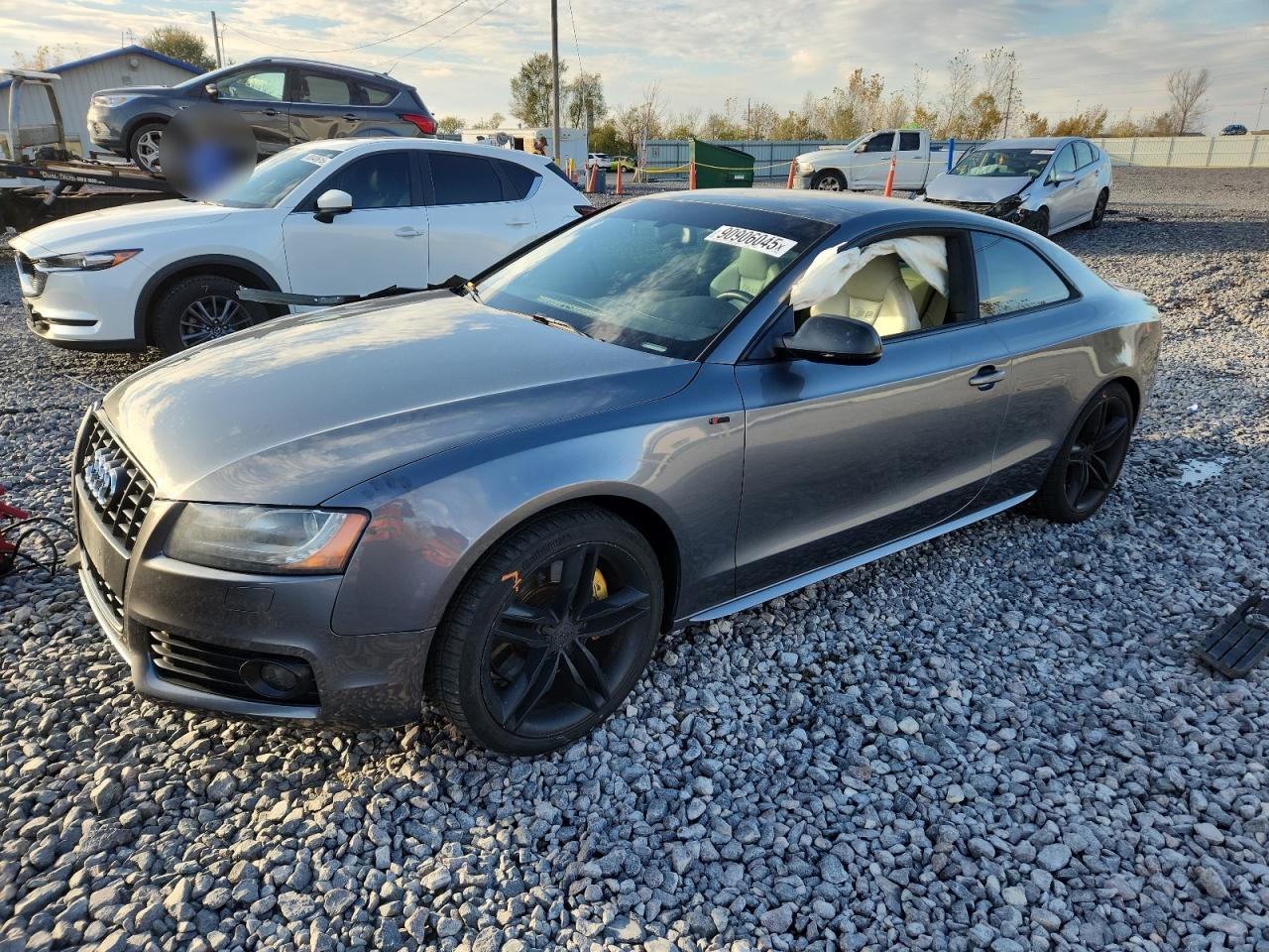2012 Audi S5 Prestige Серый vin: WAUVVAFR1CA001558