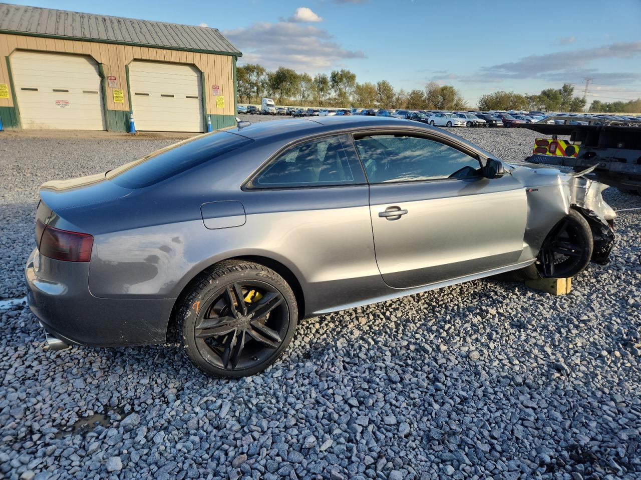2012 Audi S5 Prestige Серый vin: WAUVVAFR1CA001558