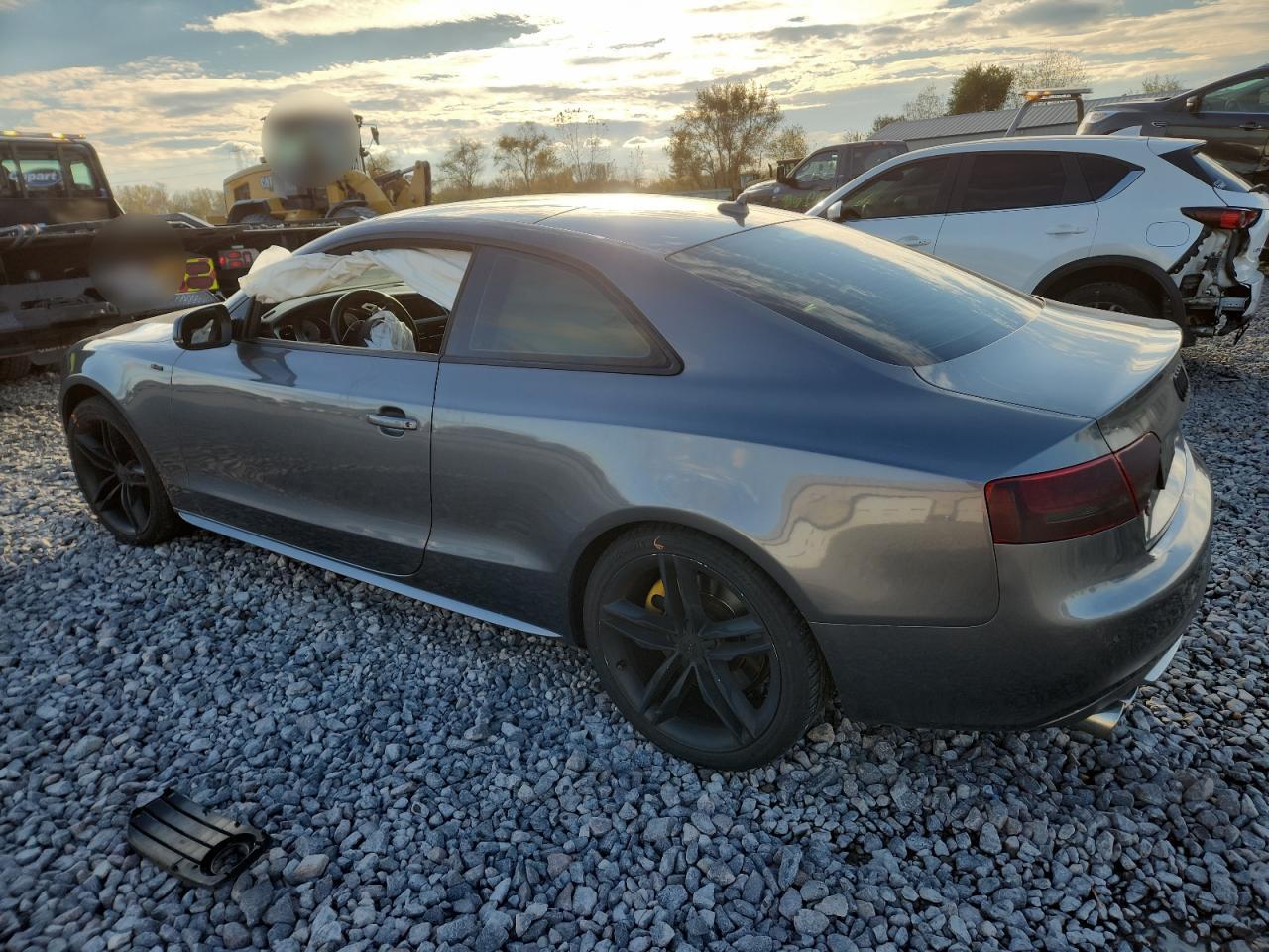 2012 Audi S5 Prestige Серый vin: WAUVVAFR1CA001558