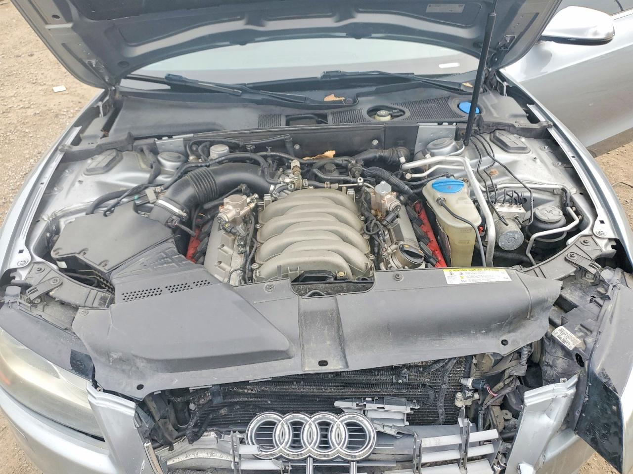 2010 Audi S5 Prestige Серебряный vin: WAUVVAFR8AA065593
