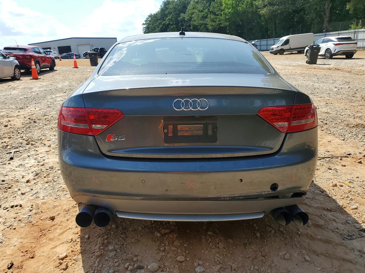 2012 Audi S5 Prestige Gray vin: WAUVVAFR8CA020981