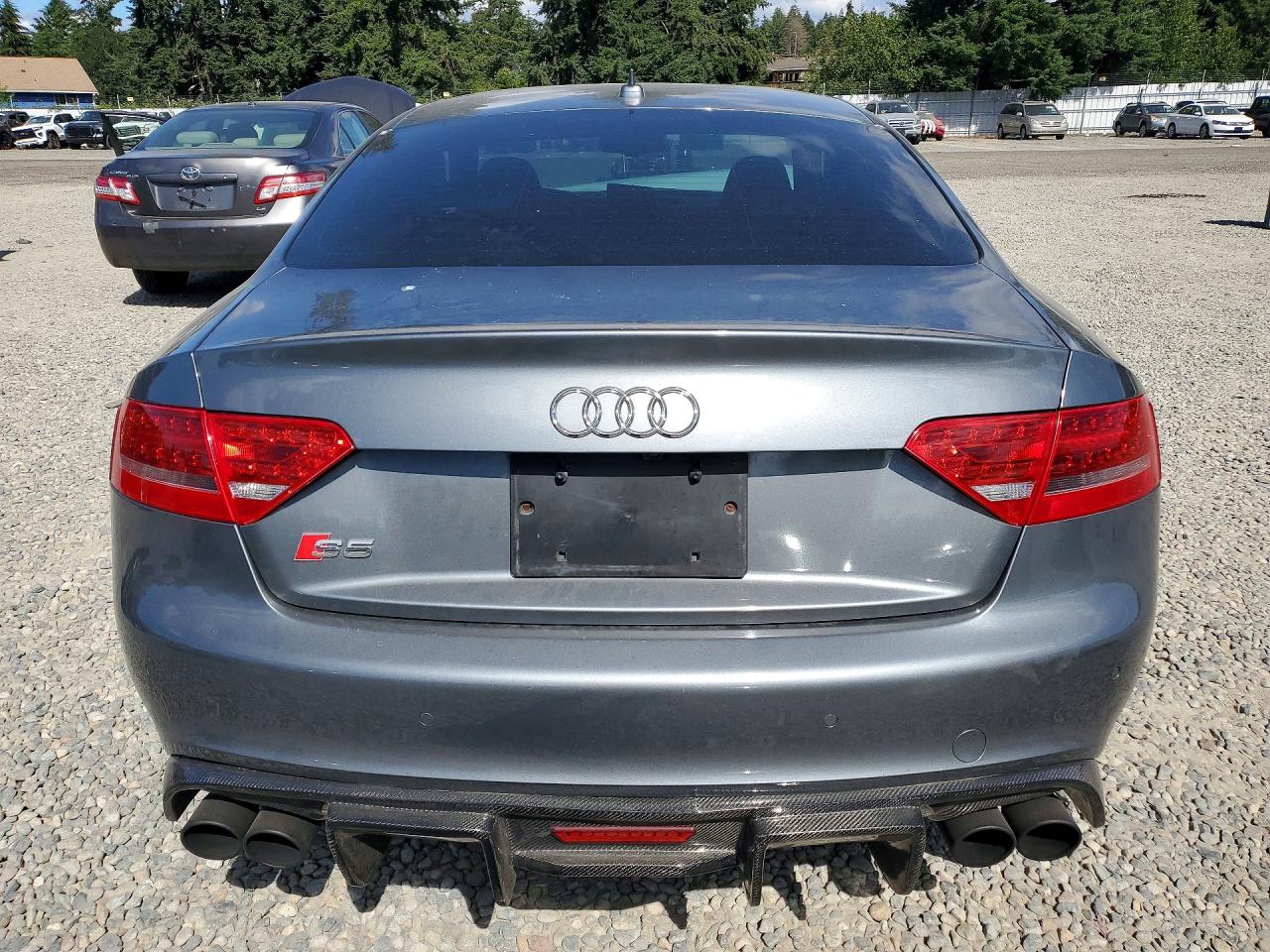 2012 Audi S5 Prestige Gray vin: WAUVVAFR9CA002361