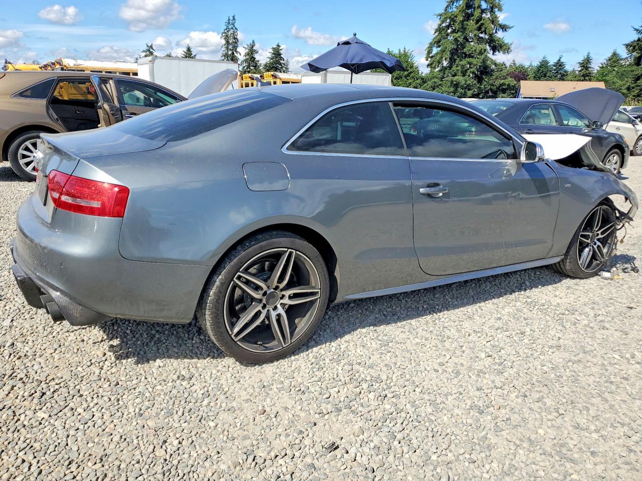2012 Audi S5 Prestige Gray vin: WAUVVAFR9CA002361