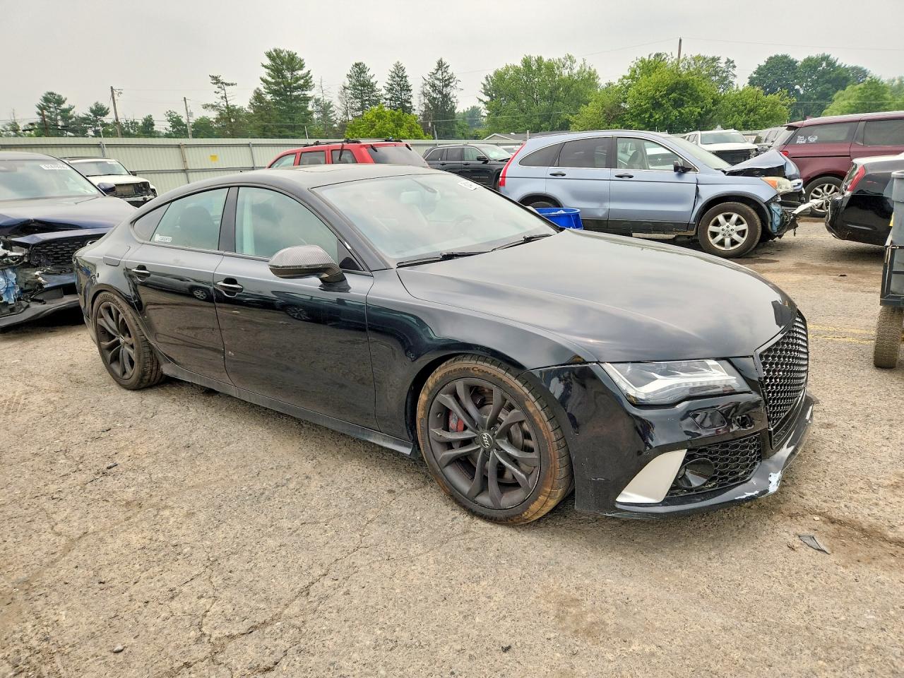 2014 Audi S7 Premium Black vin: WAUW2AFC0EN035253