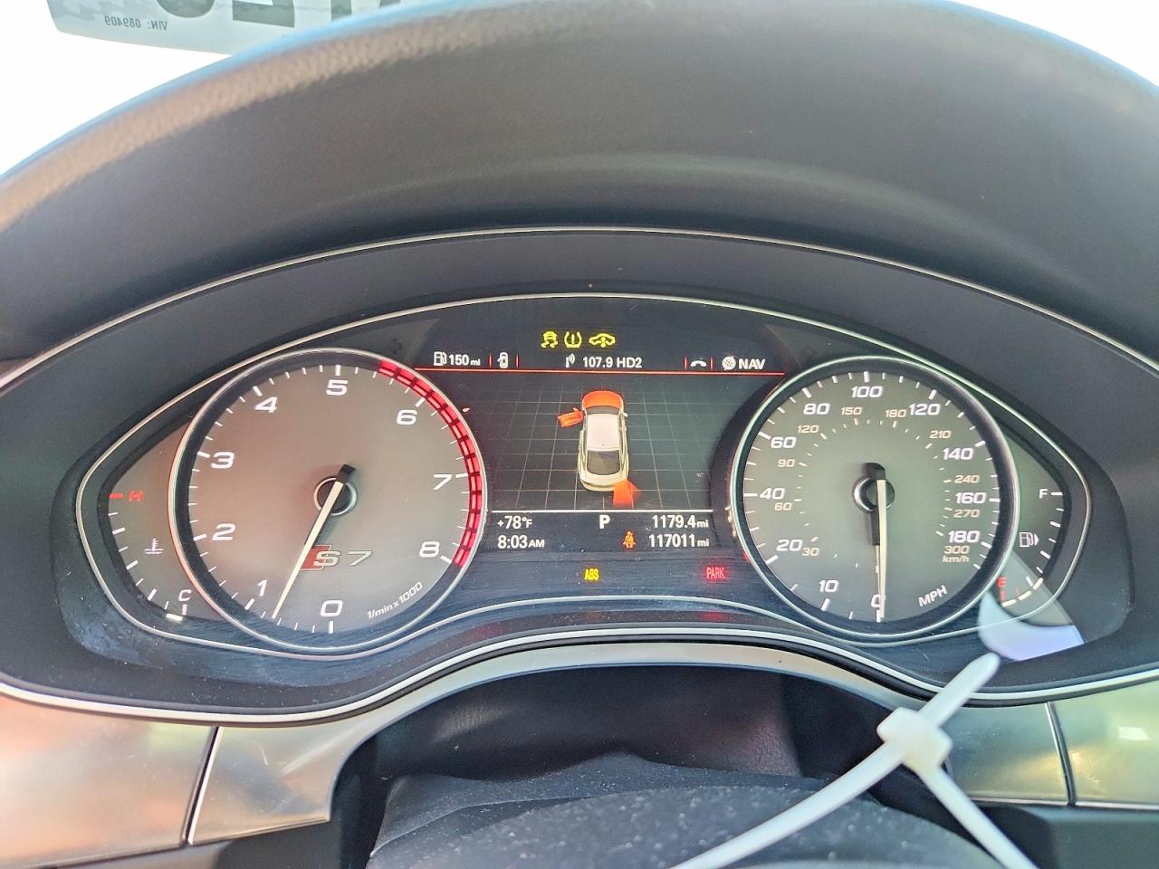 2013 Audi S7 Premium Gray vin: WAUW2AFC2DN089409