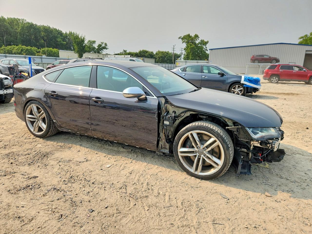 2013 Audi S7 Premium Gray vin: WAUW2AFC2DN090236