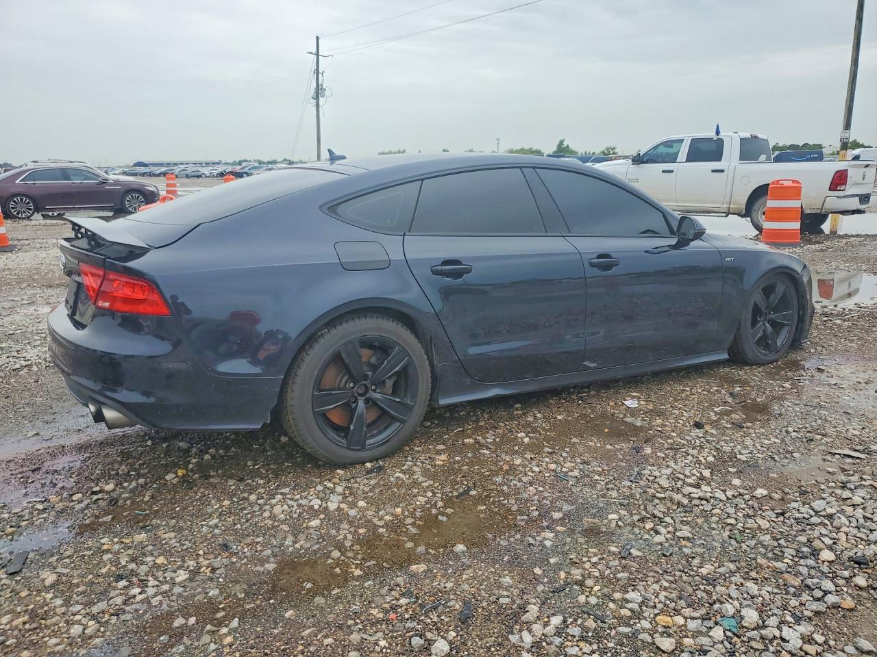 2014 Audi S7 Premium Blue vin: WAUW2AFC2EN076628