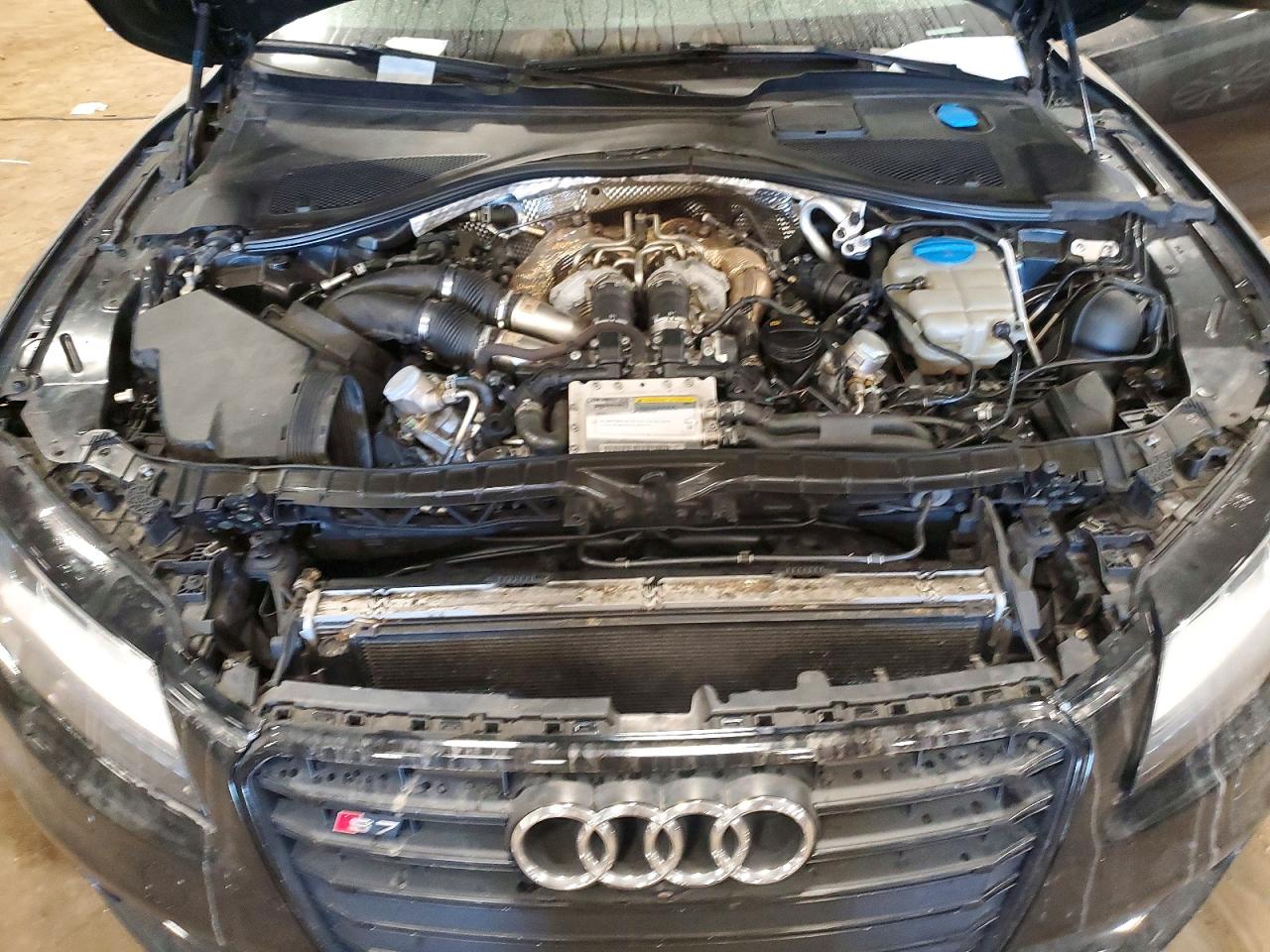 2014 Audi S7 Premium Черный vin: WAUW2AFC2EN141042