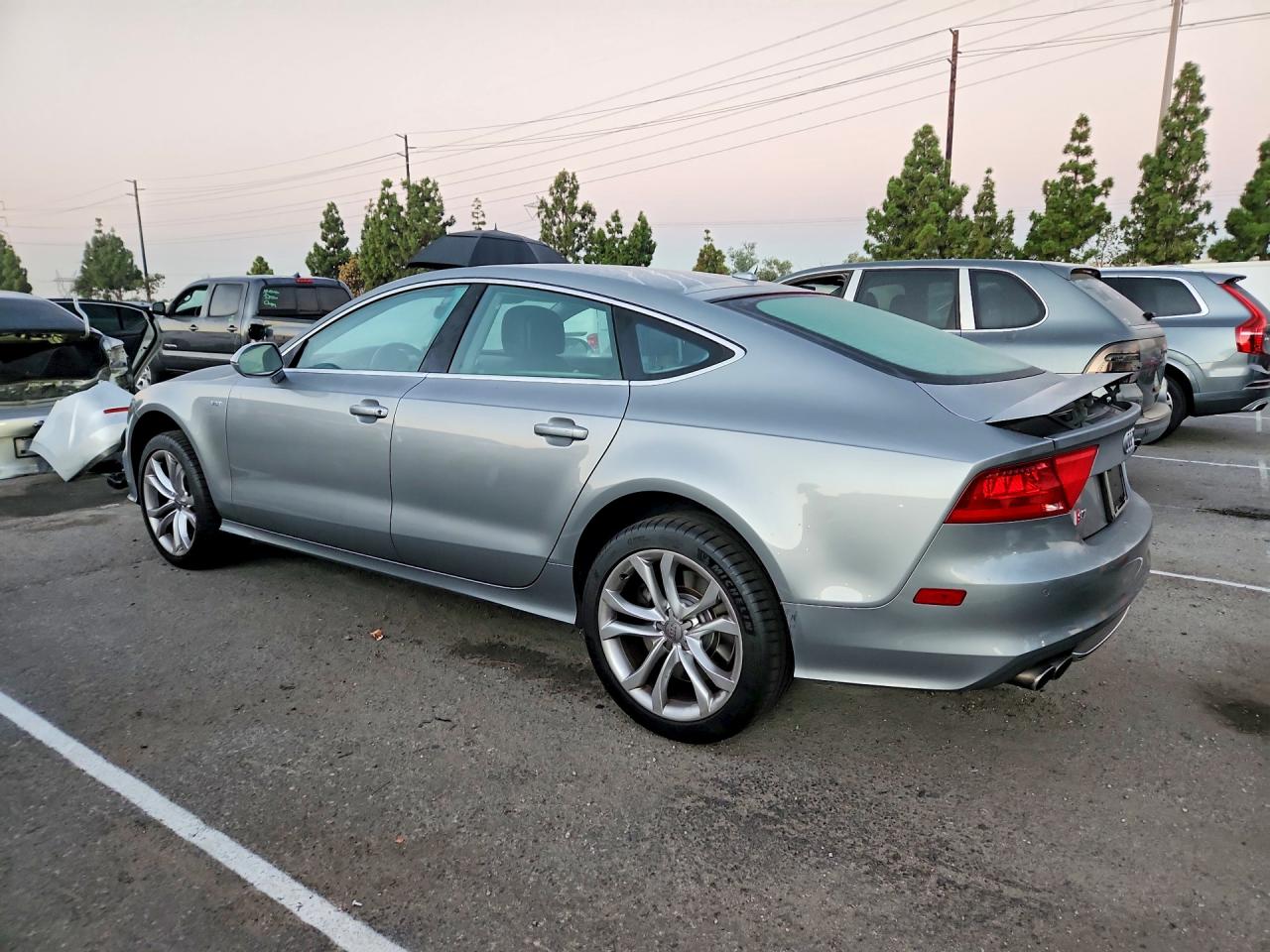 2014 Audi S7 Premium Silver vin: WAUW2AFC7EN018966