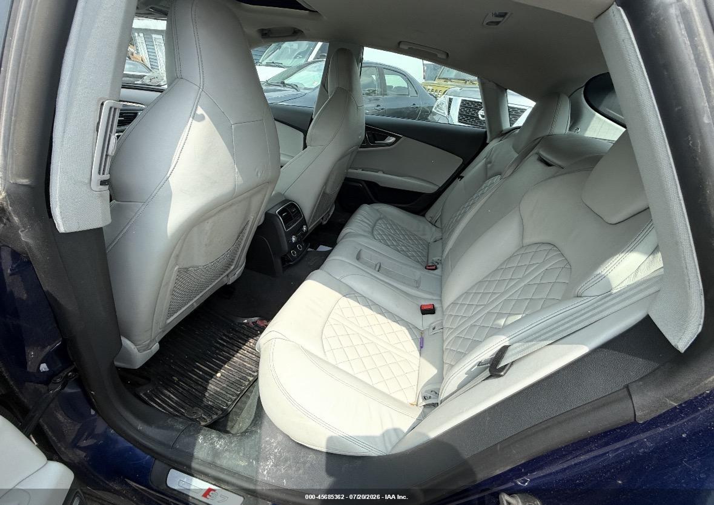 2013 Audi S7 4.0t Prestige Синий vin: WAUW2AFC9DN079606
