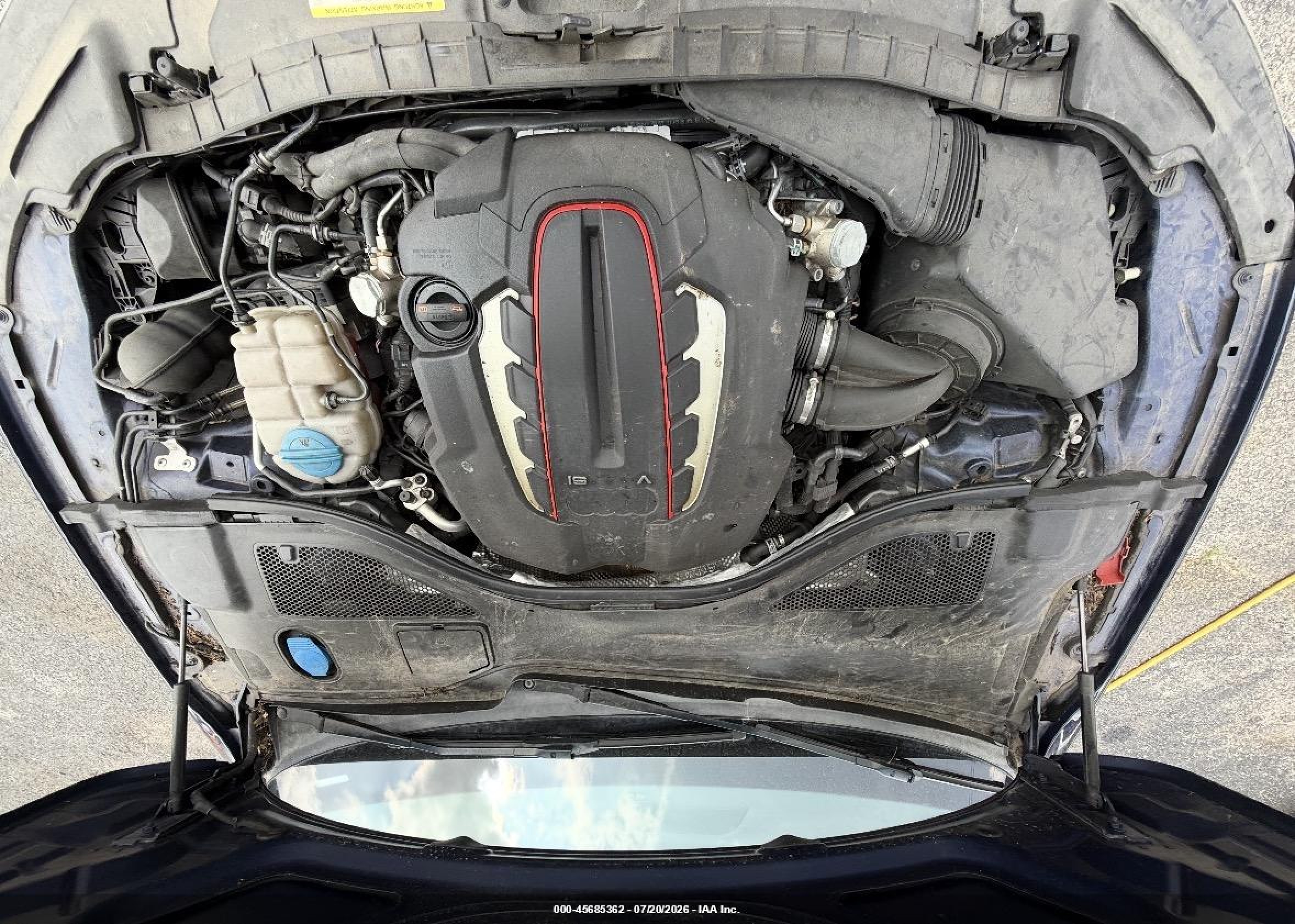 2013 Audi S7 4.0t Prestige Синий vin: WAUW2AFC9DN079606