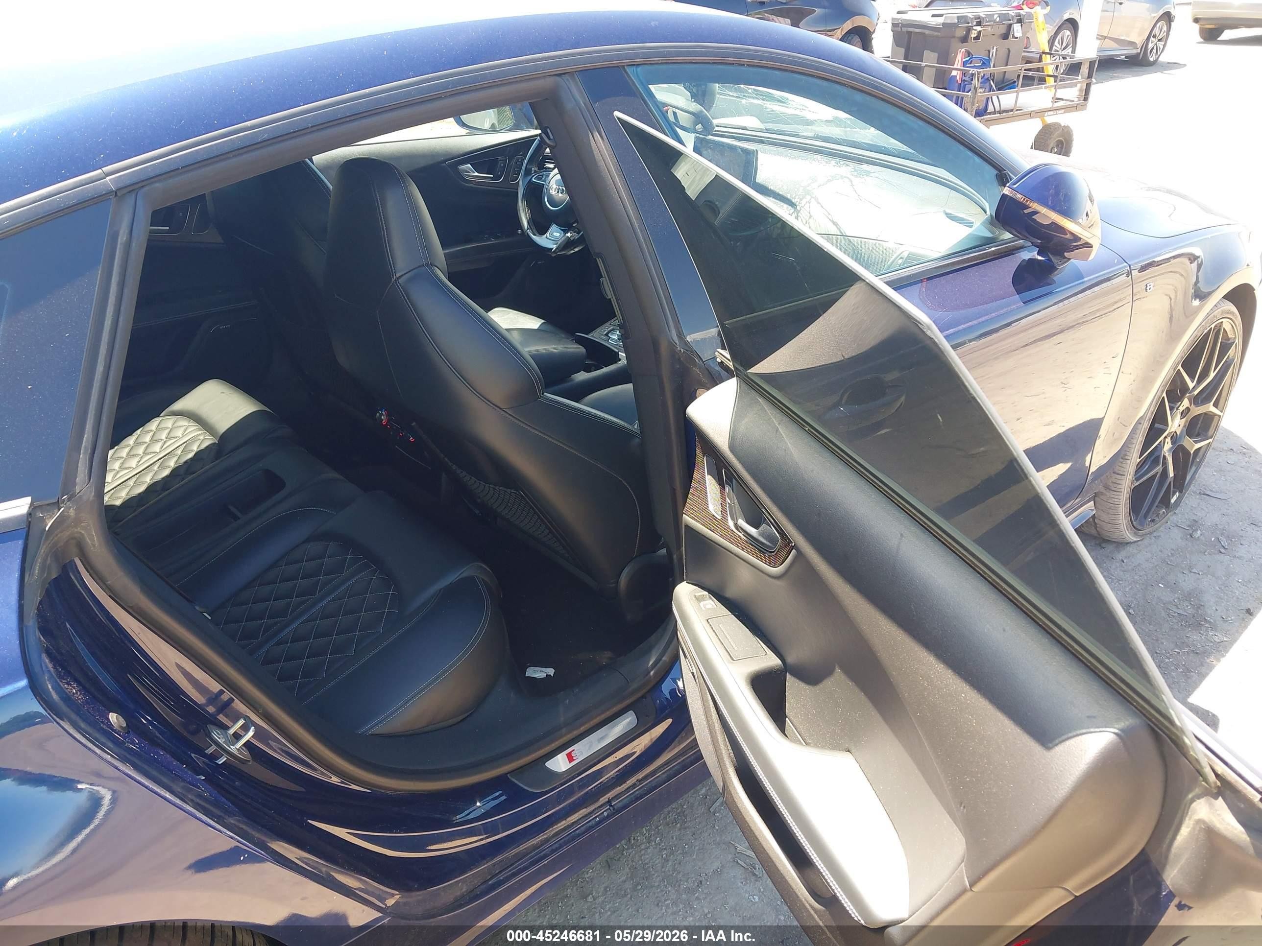 2014 Audi S7 4.0t Prestige Blue vin: WAUW2AFC9EN154404