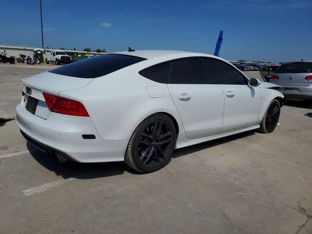 2015 Audi S7 Premium White vin: WAUW2AFCXFN064275