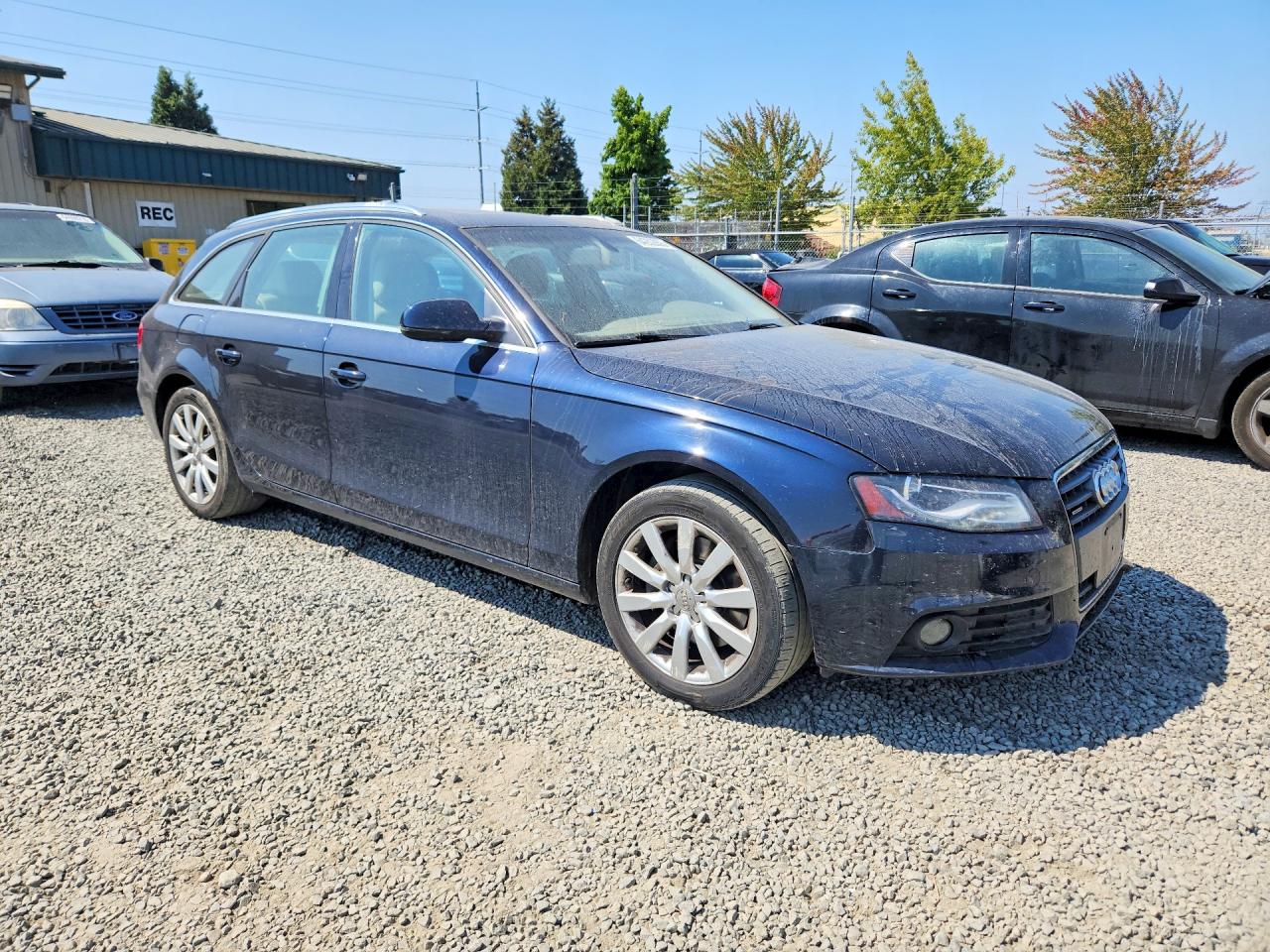 2011 Audi A4 Premium Plus Blue vin: WAUWFAFL1BA111635