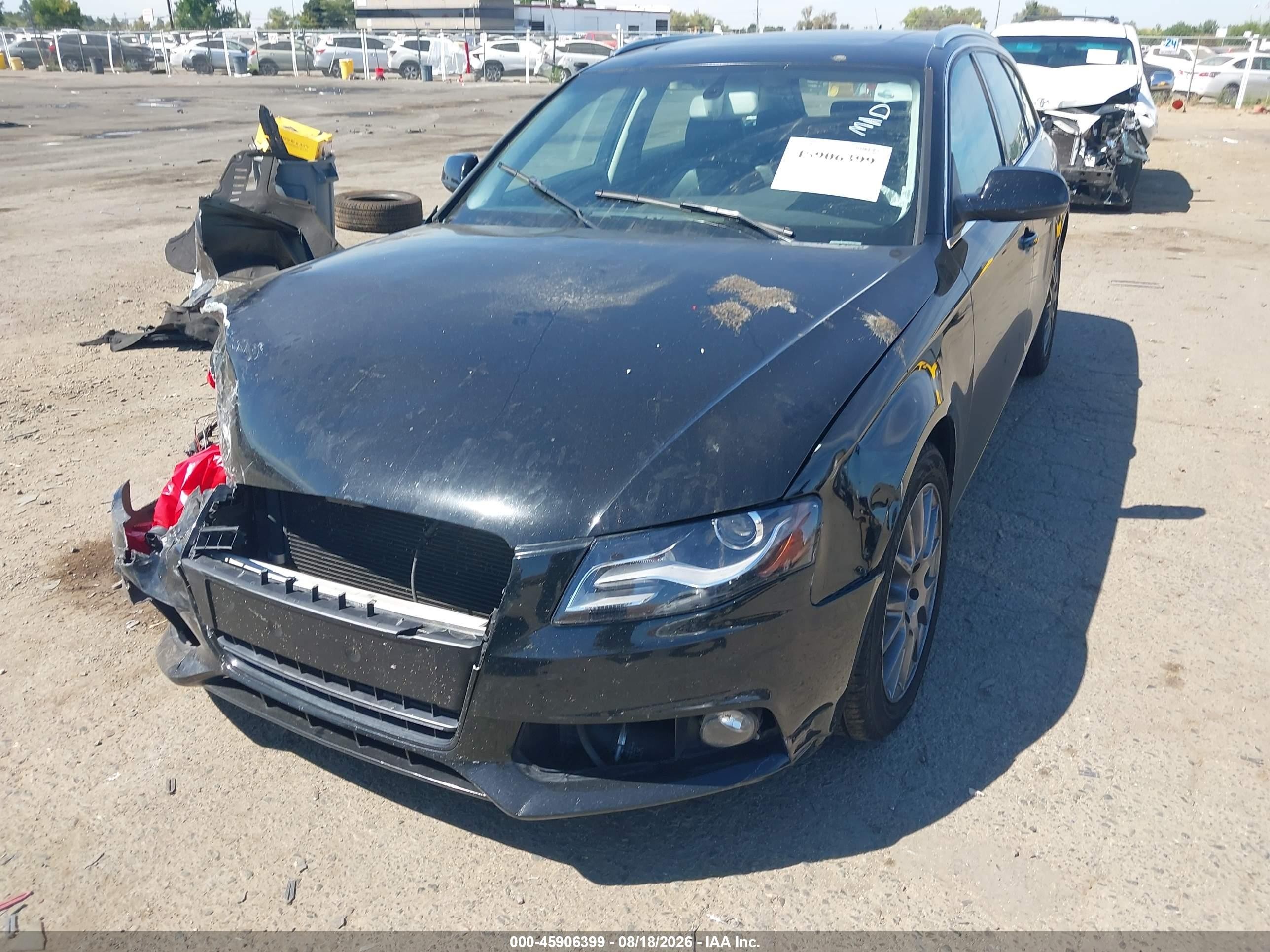2010 Audi A4 2.0t Premium Черный vin: WAUWFAFL3AA147681