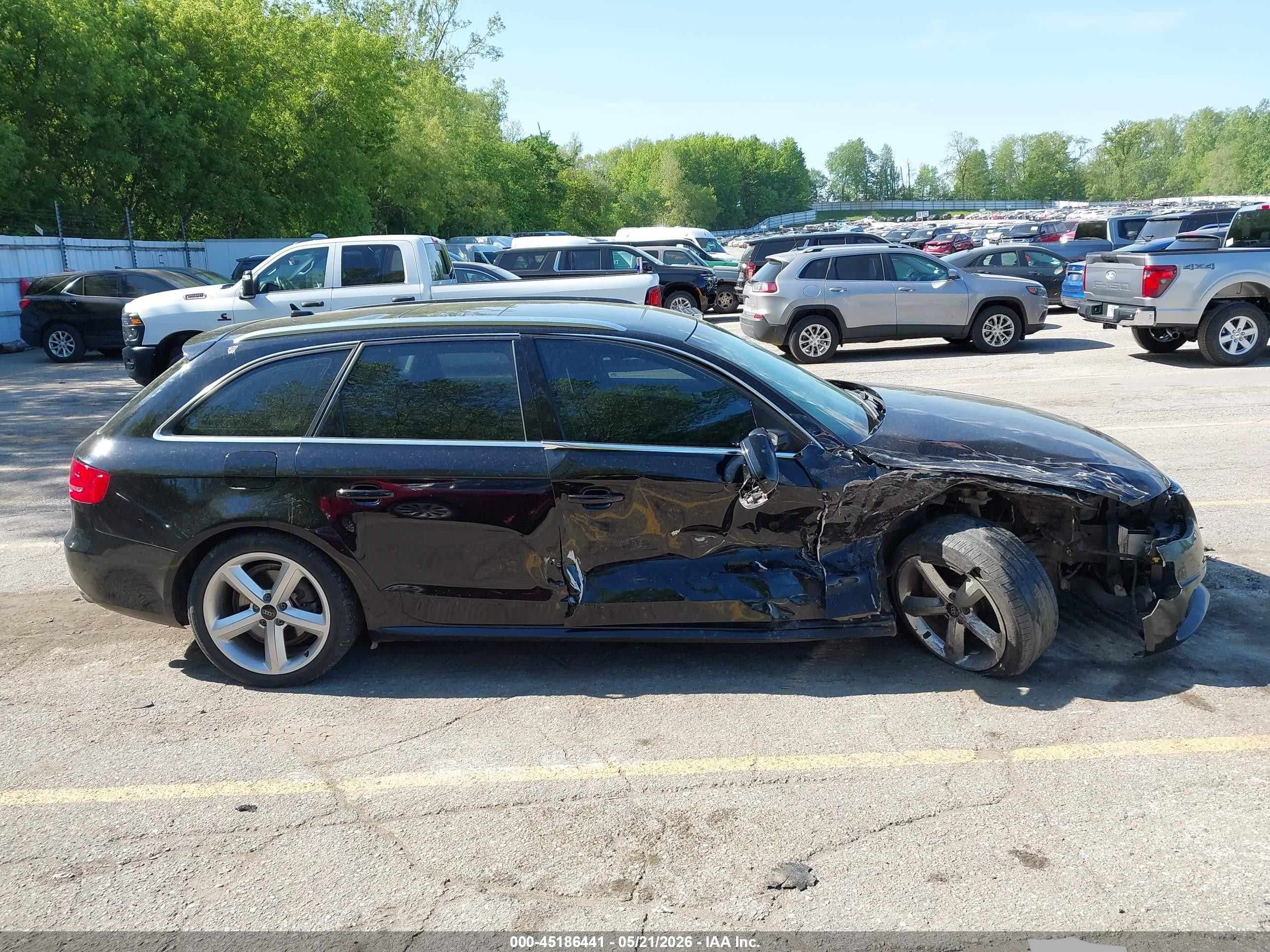 2012 Audi A4 2.0t Premium Black vin: WAUWFAFL4CA081533