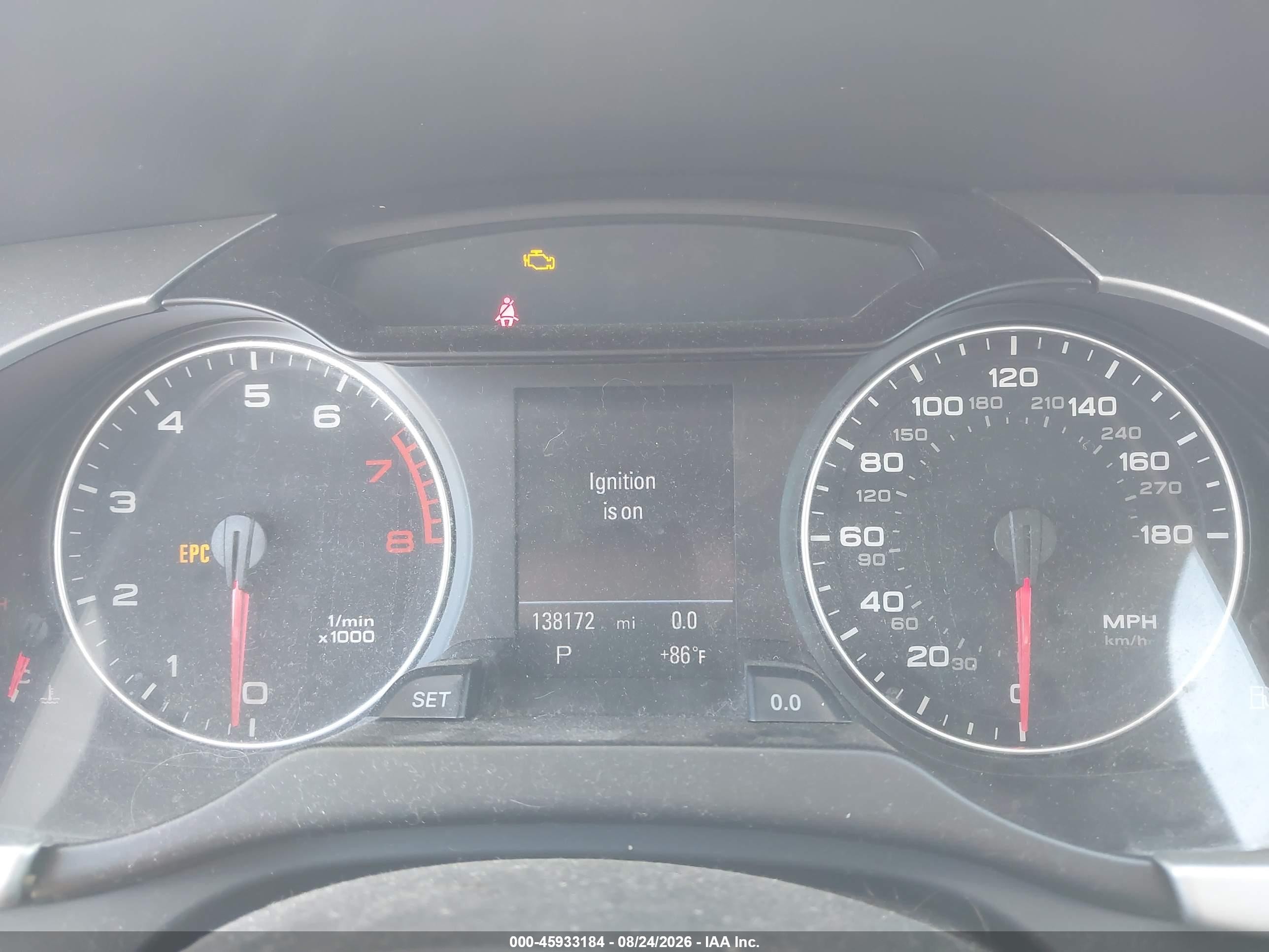 2010 Audi A4 2.0t Premium Black vin: WAUWFAFL5AA039322