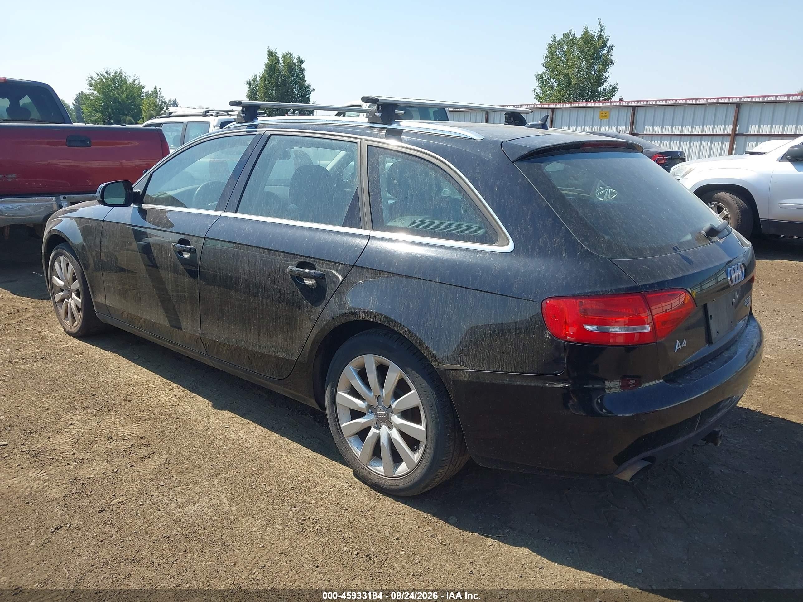2010 Audi A4 2.0t Premium Black vin: WAUWFAFL5AA039322