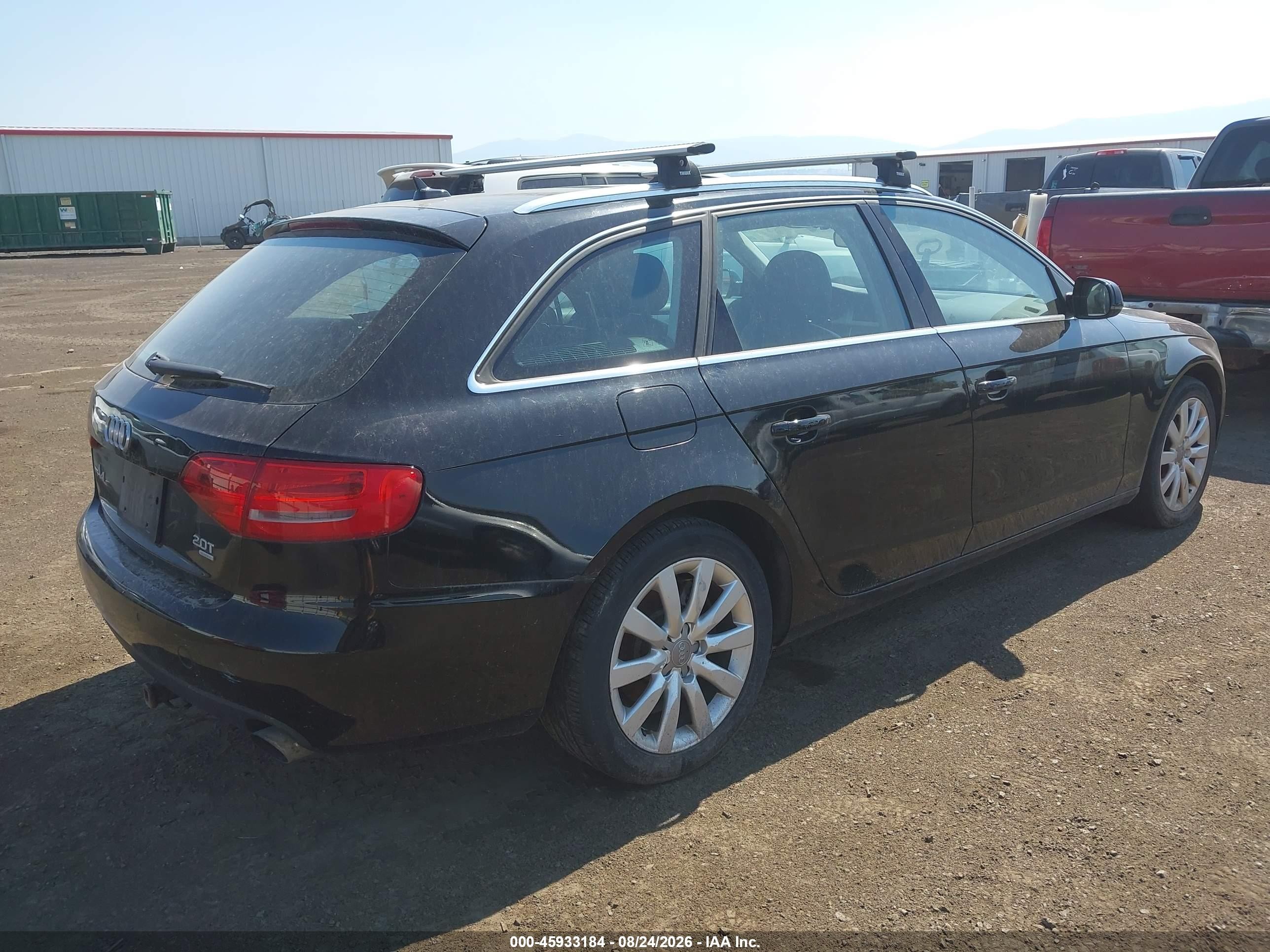 2010 Audi A4 2.0t Premium Black vin: WAUWFAFL5AA039322
