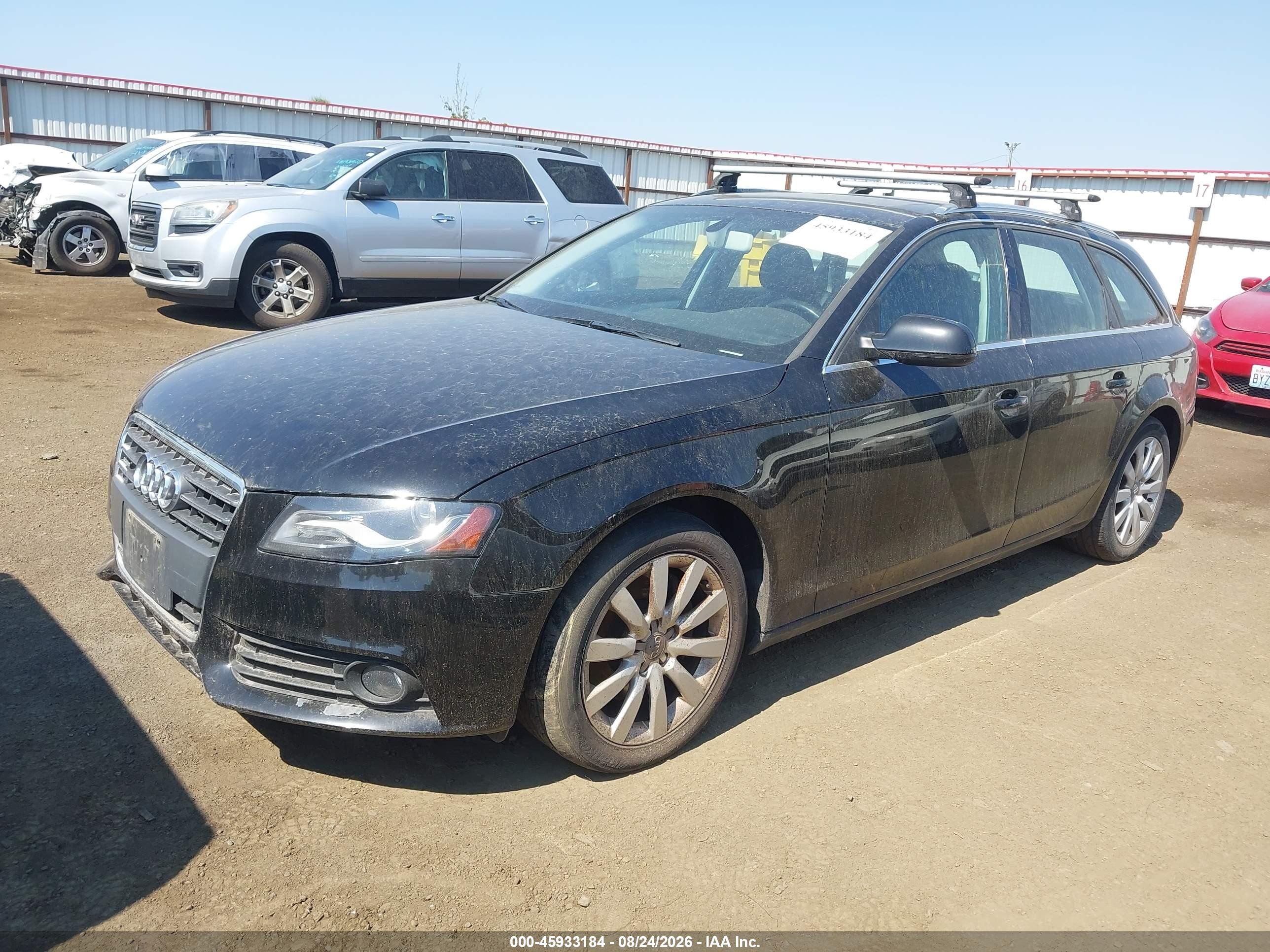 2010 Audi A4 2.0t Premium Black vin: WAUWFAFL5AA039322