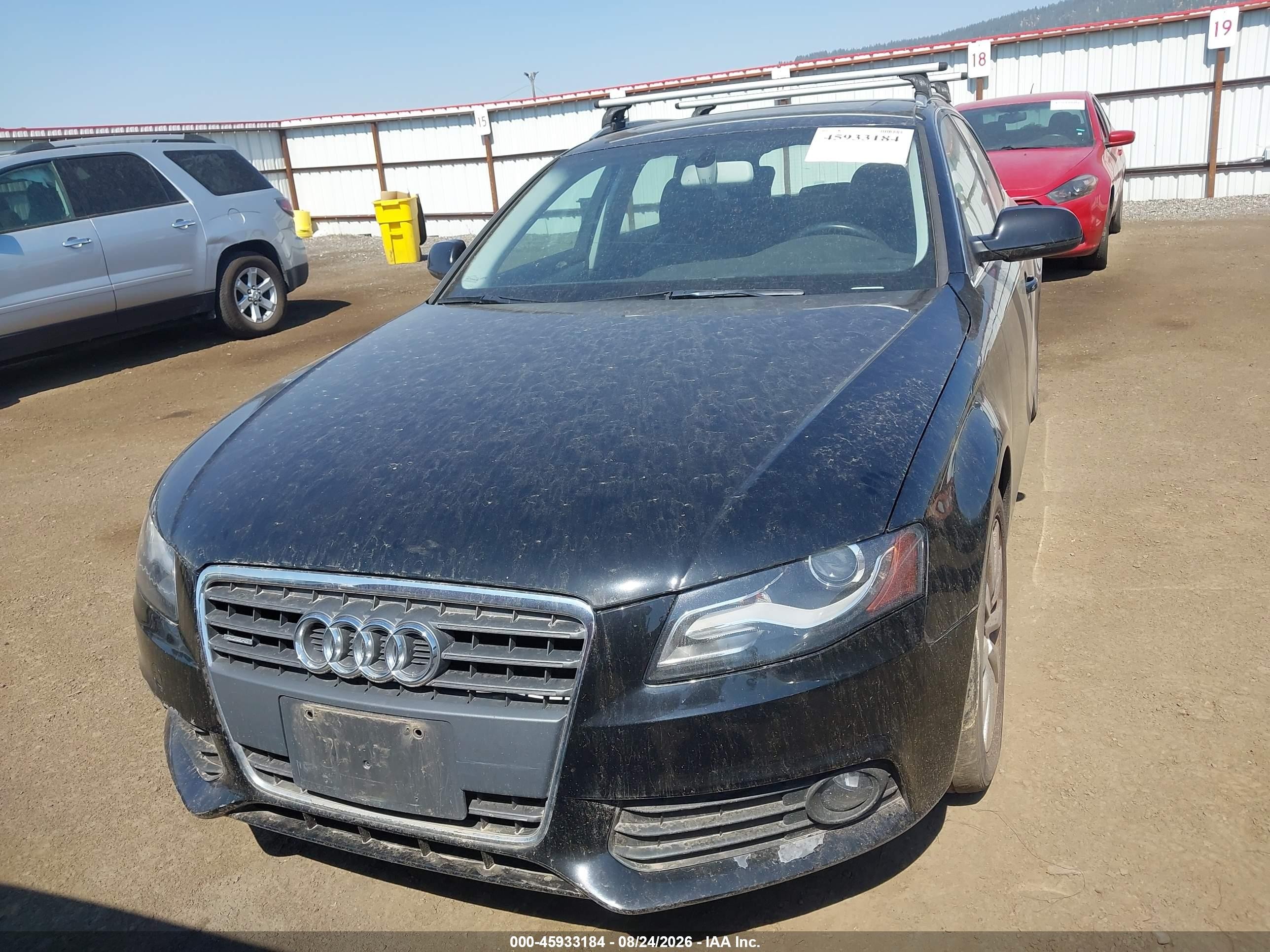 2010 Audi A4 2.0t Premium Black vin: WAUWFAFL5AA039322